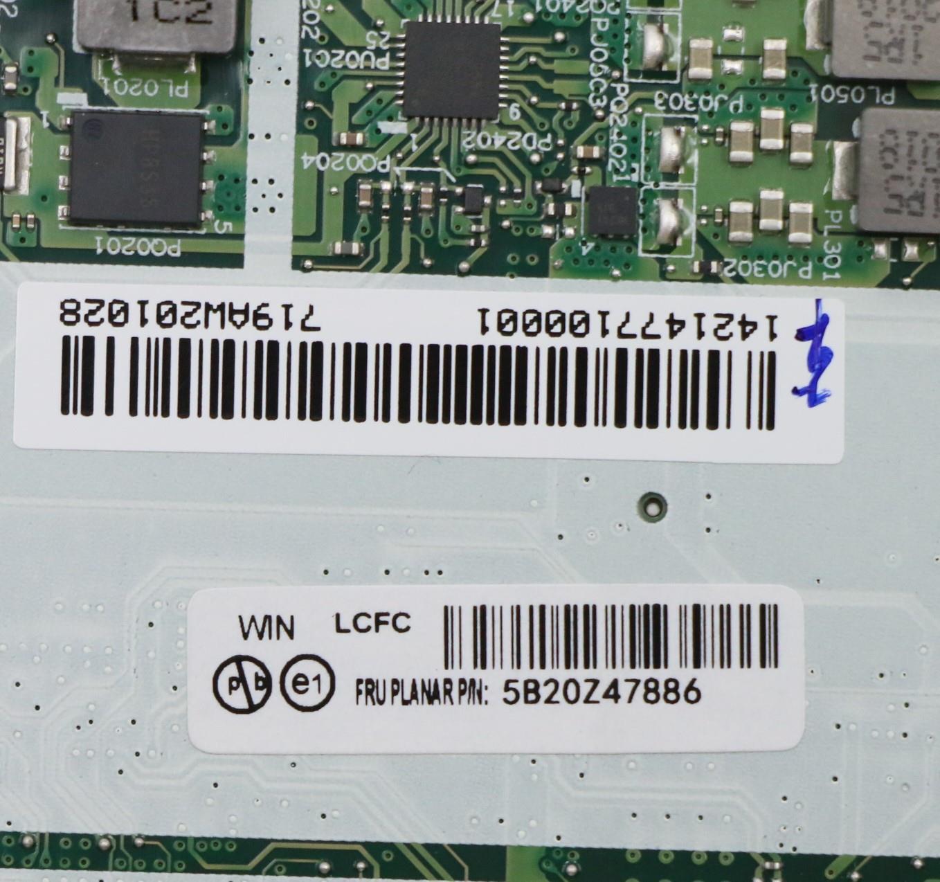 Lenovo Bdplanar I7-10710U Dis Nvp16G - 5B20Z47886
