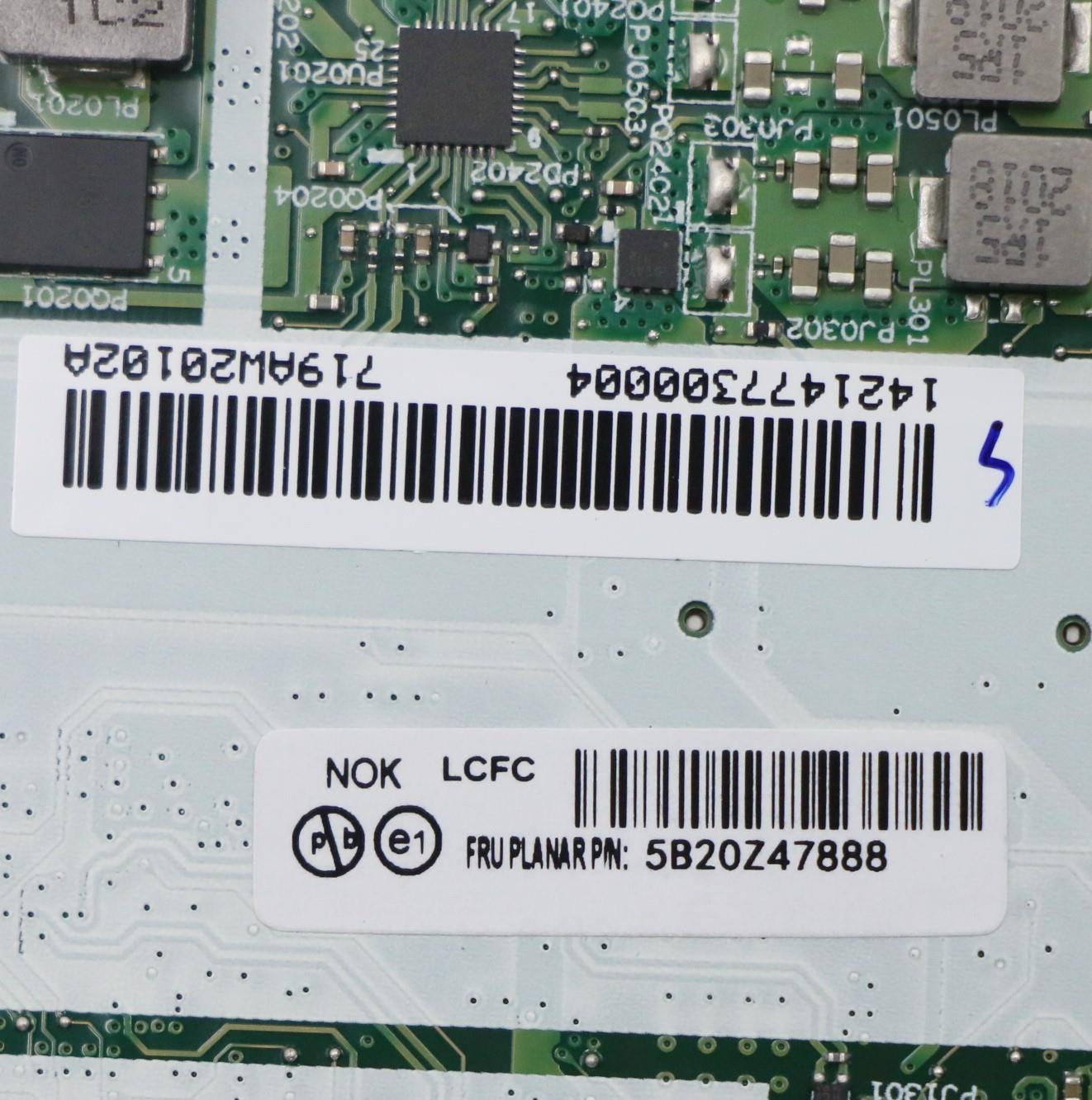 Lenovo Bdplanar I7-10710U Dis Nvp16G - 5B20Z47888