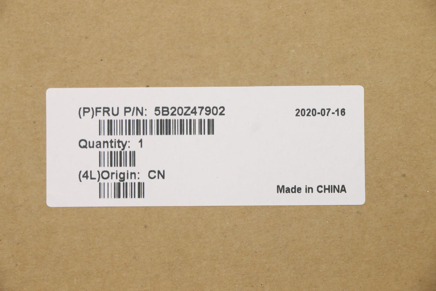 Lenovo Bdplanar I7-10610U 8G Disvp Wi - 5B20Z47902