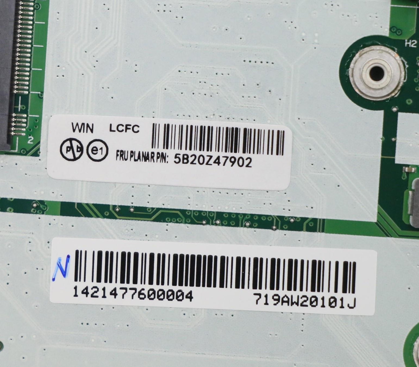Lenovo Bdplanar I7-10610U 8G Disvp Wi - 5B20Z47902