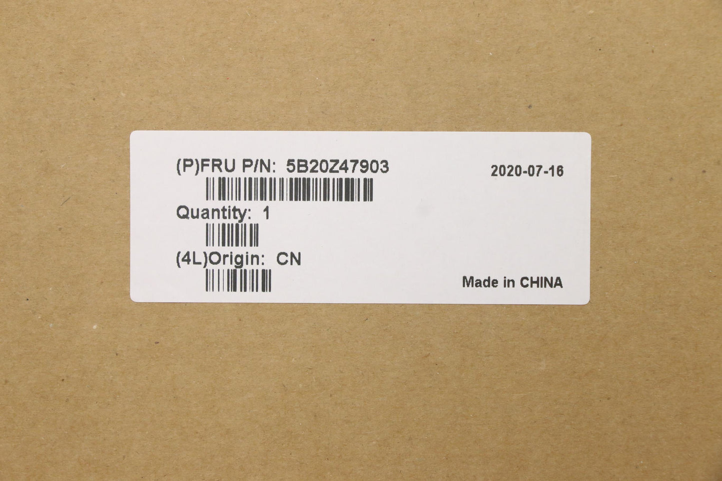 Lenovo Bdplanar I7-10610U 8G Disvp No - 5B20Z47903