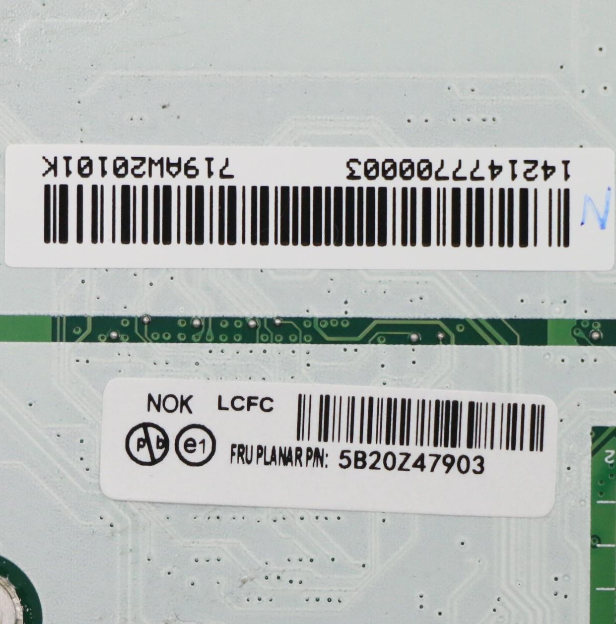 Lenovo Bdplanar I7-10610U 8G Disvp No - 5B20Z47903