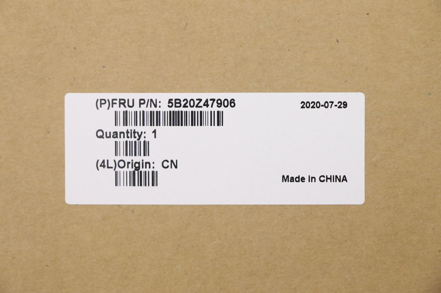 Lenovo Bdplanar I7-10610U 8G Disvp Wi - 5B20Z47906