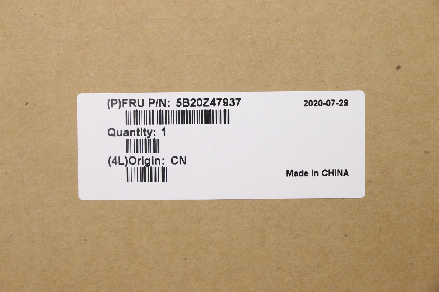 Lenovo Bdplanar I7-10810U 16G Disvp W - 5B20Z47937