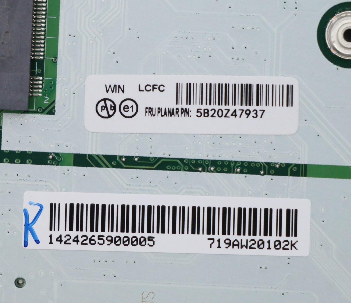 Lenovo Bdplanar I7-10810U 16G Disvp W - 5B20Z47937