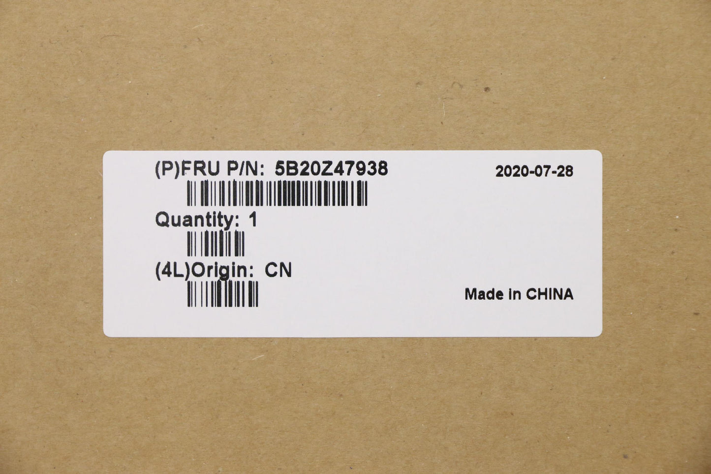 Lenovo Bdplanar I7-10810U 16G Disvp N - 5B20Z47938