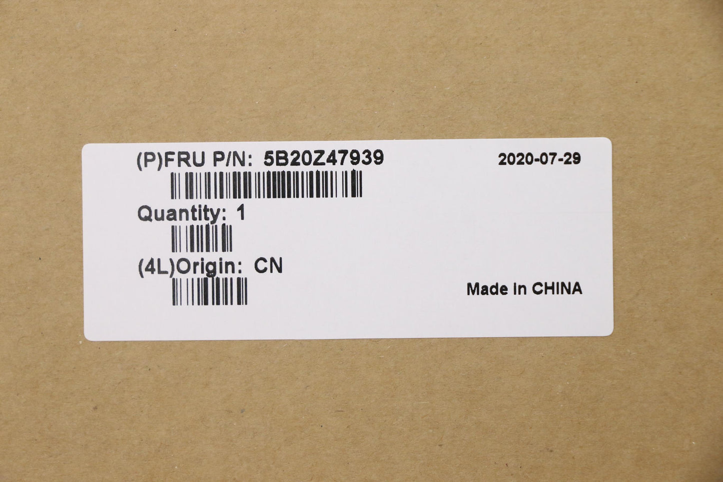 Lenovo Bdplanar I7-10810U 16G Disvp N - 5B20Z47939