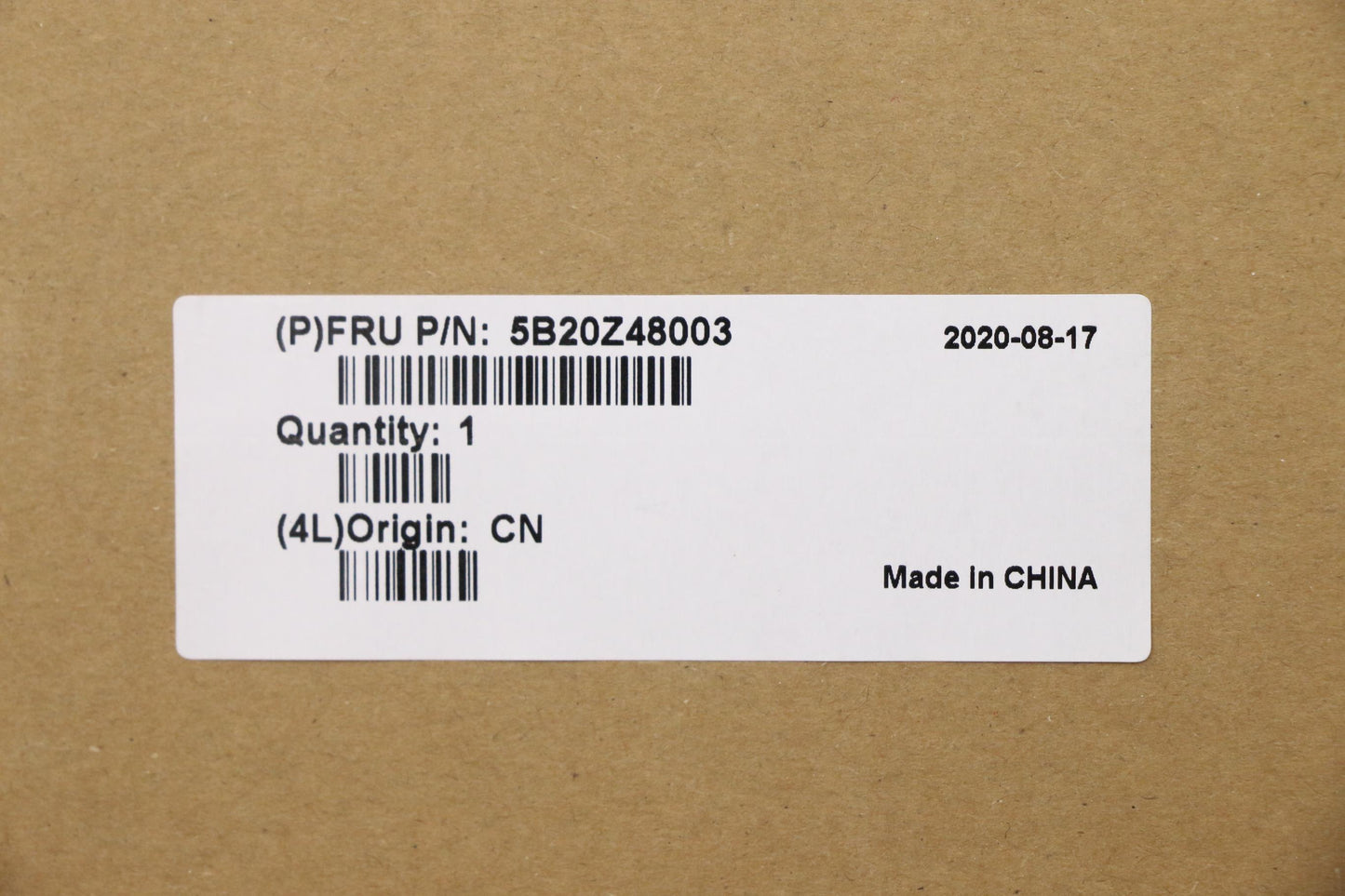 Lenovo Bdplanar I7-10610U 32G Vp Win - 5B20Z48003