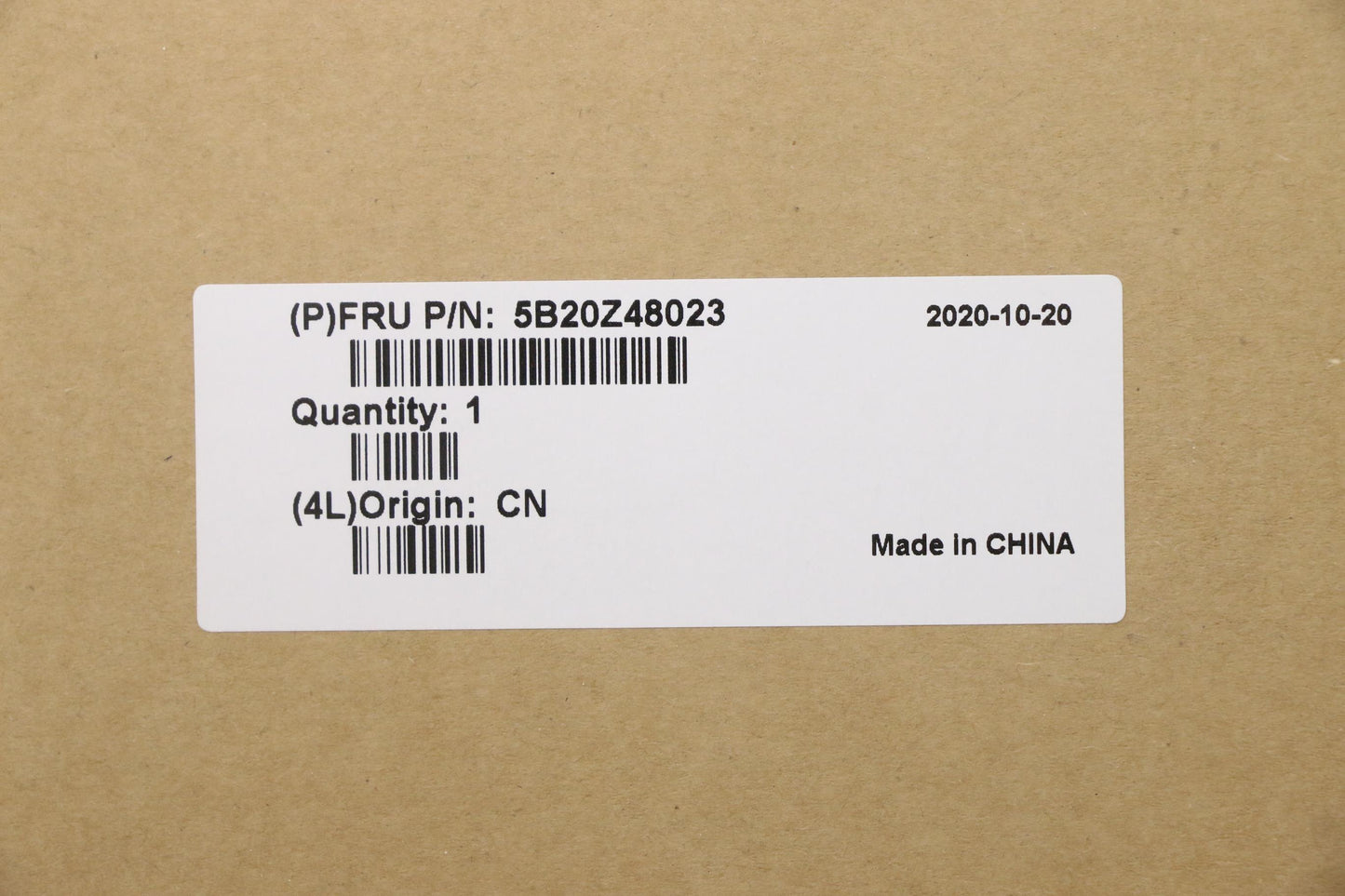 Lenovo Motherboard with Intel i7-10875H, 201vPro for Windows - 5B20Z48023