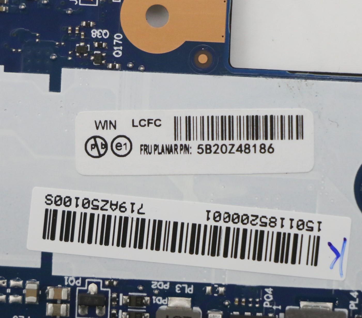 Lenovo Bdplanar R7 4800U 8G Win N-D Y - 5B20Z48186