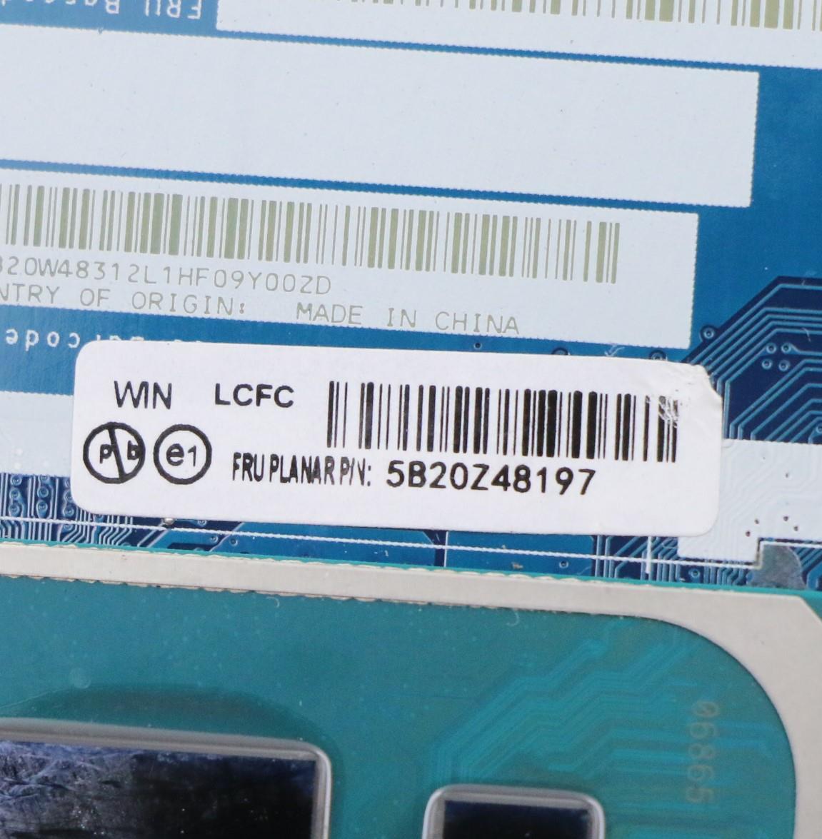 Lenovo Bdplanar I5-1135G7 Iris,Win,Y- - 5B20Z48197