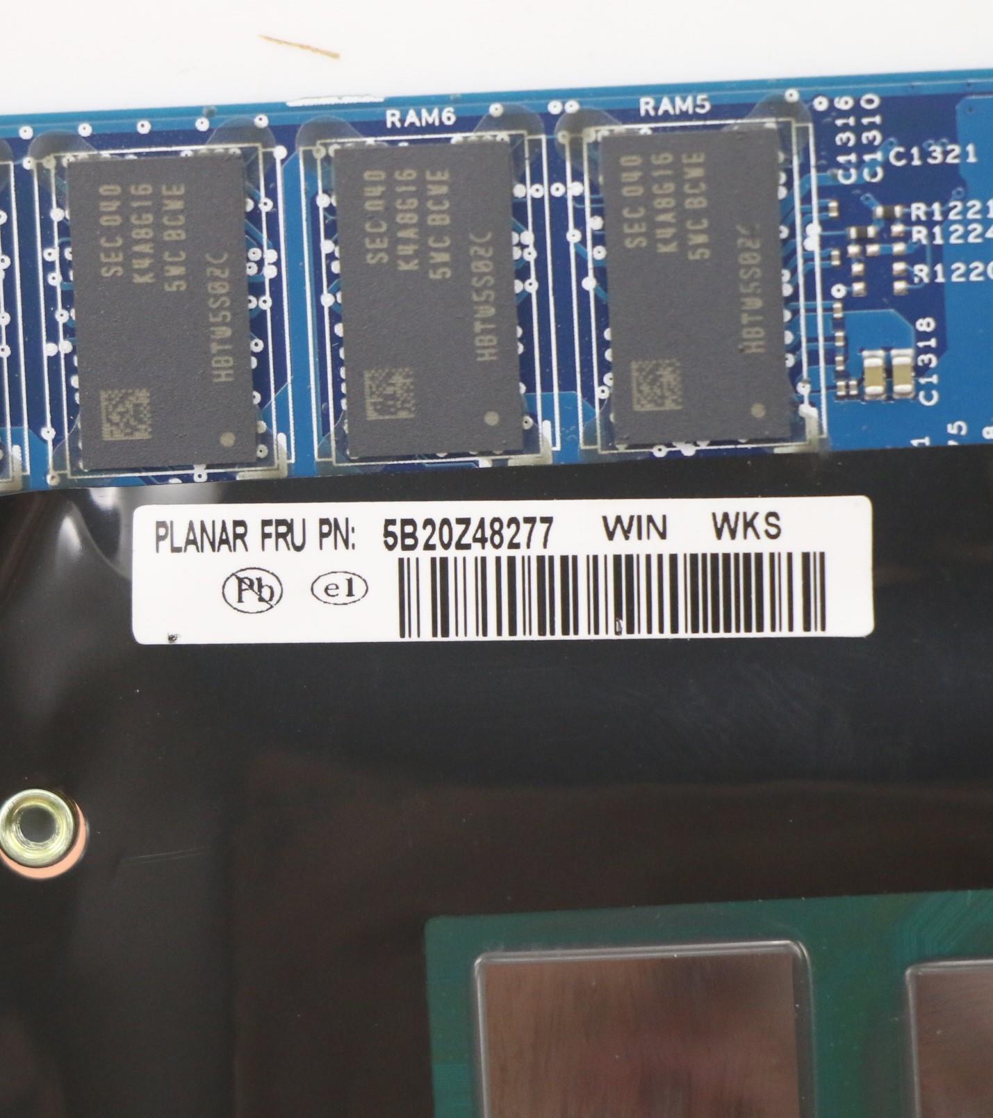 Lenovo Bdplanar I7-1165G7 4+4G Ydt Wi - 5B20Z48277
