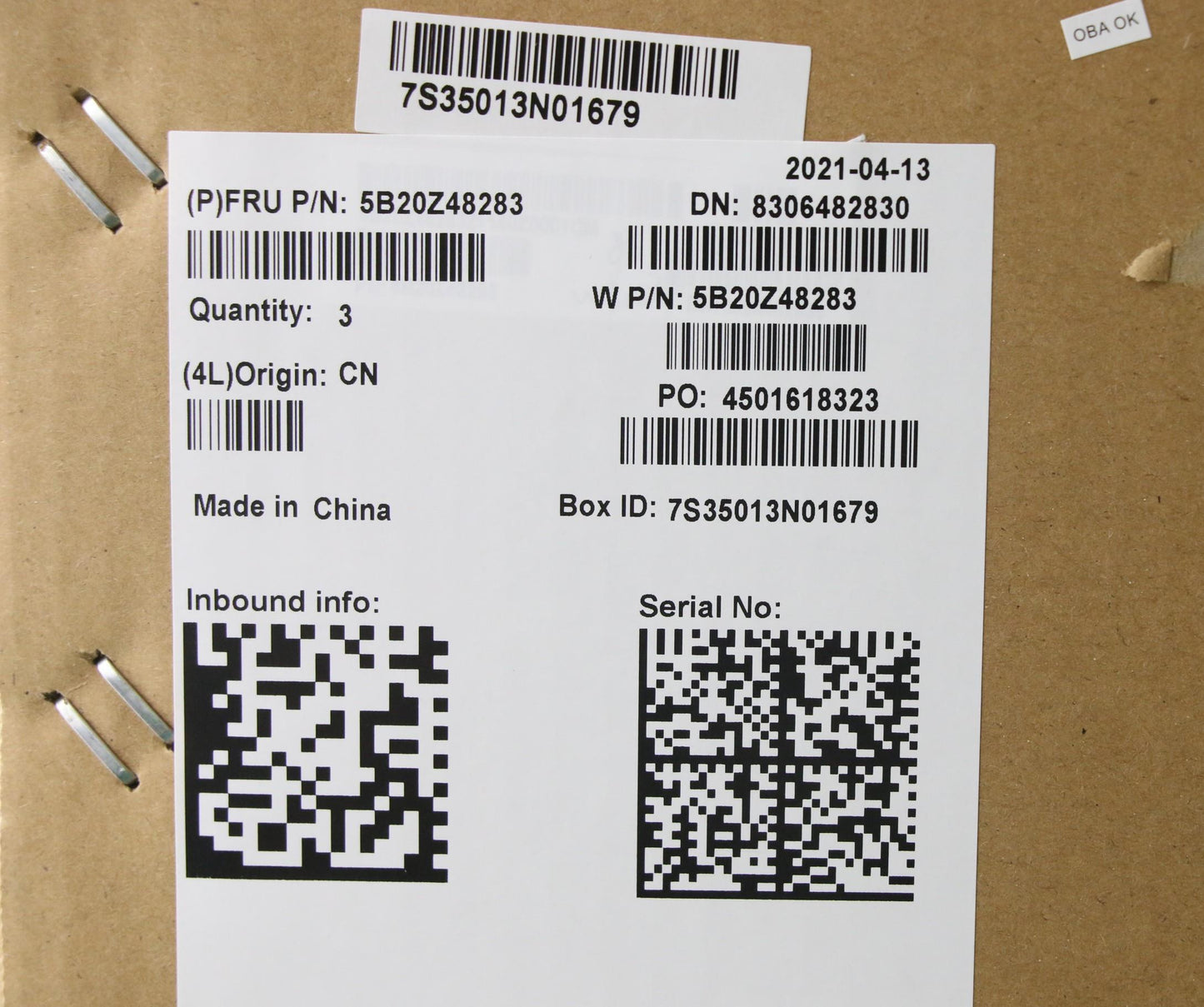 Lenovo Bdplanar I7-1165G7 4+4G Ydt Wi - 5B20Z48283