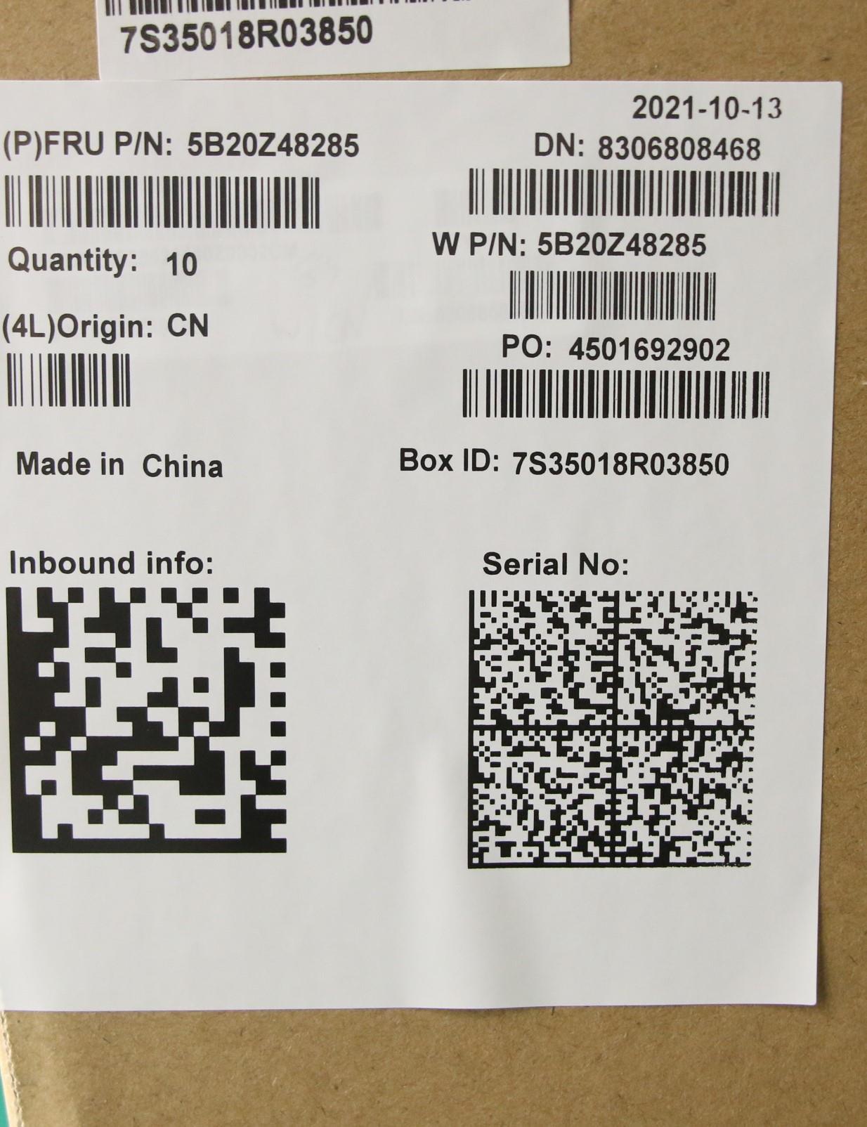 Lenovo Bdplanar Fli5-1145G7 Vp4+4Gydt - 5B20Z48285