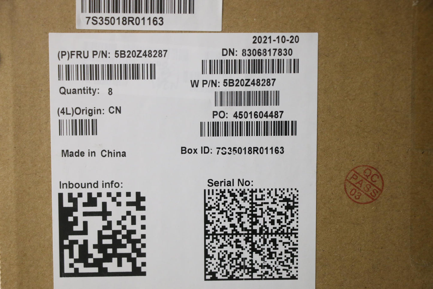 Lenovo Bdplanar Fli7-1185G7 Vp16G Ydt - 5B20Z48287