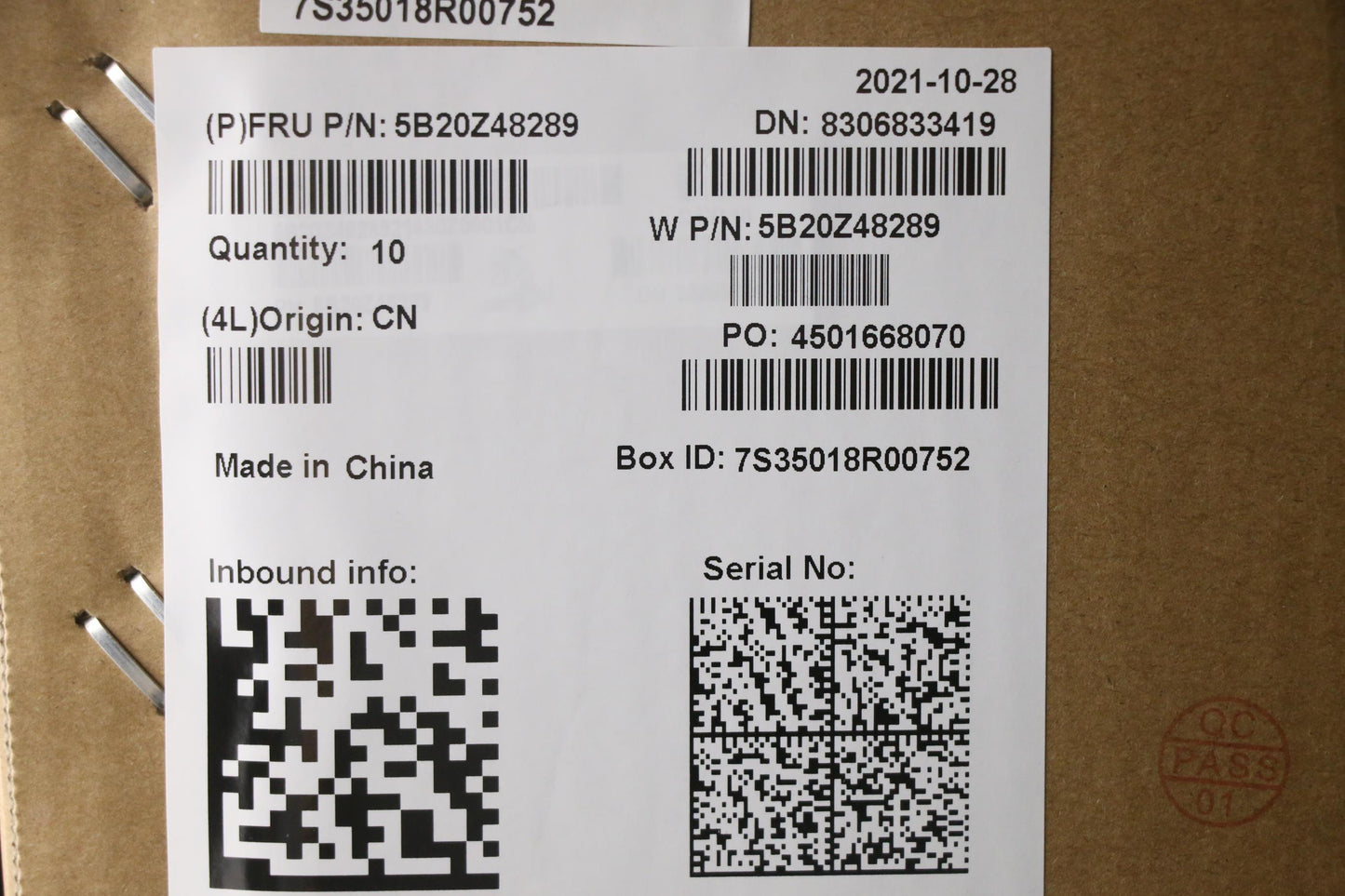 Lenovo Bdplanar Fli5-1145G7 Vp16G Ydt - 5B20Z48289