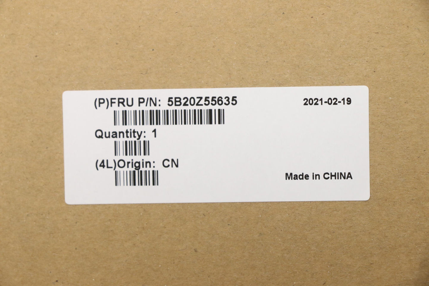 Lenovo Bdplanar Wini7-10750Hdisnayftn - 5B20Z55635