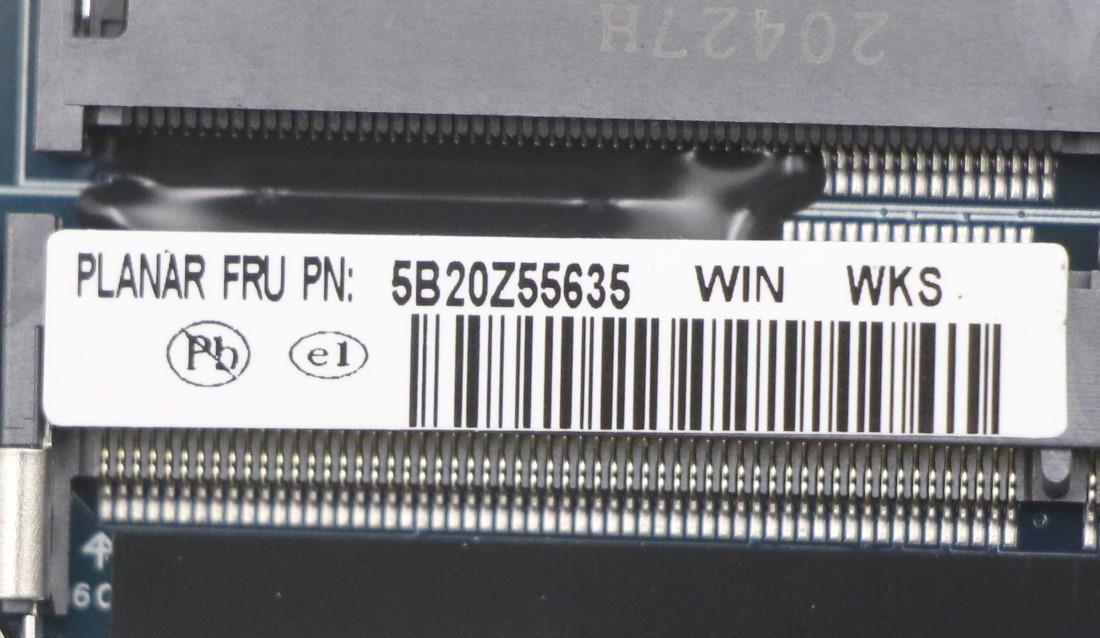 Lenovo Bdplanar Wini7-10750Hdisnayftn - 5B20Z55635