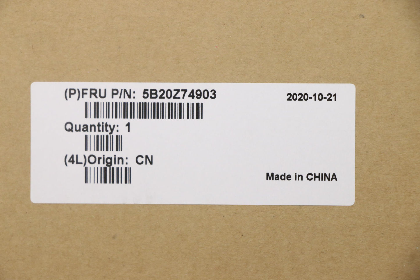 Lenovo Motherboard, i7-10750H, GTX1650TI, 4GB RAM, Windows Compatible - 5B20Z74903