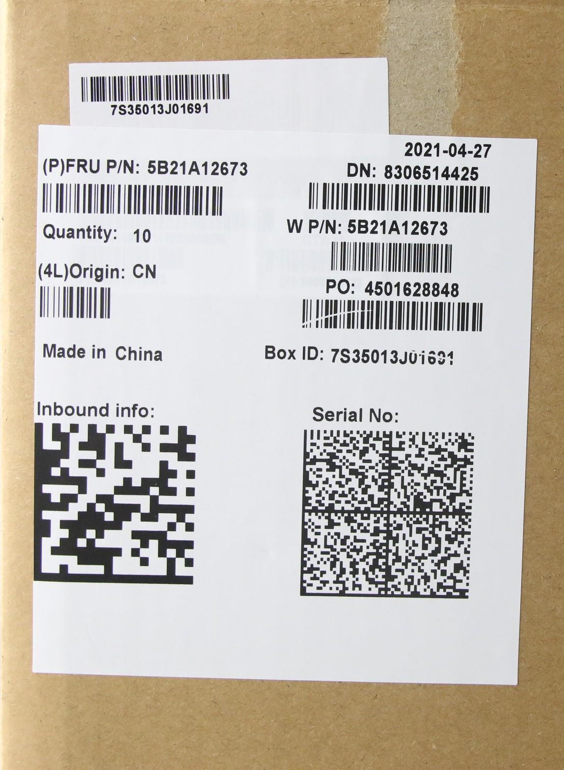 Lenovo Bdplanar I5-1135G7 4+4G Yft Wi - 5B21A12673