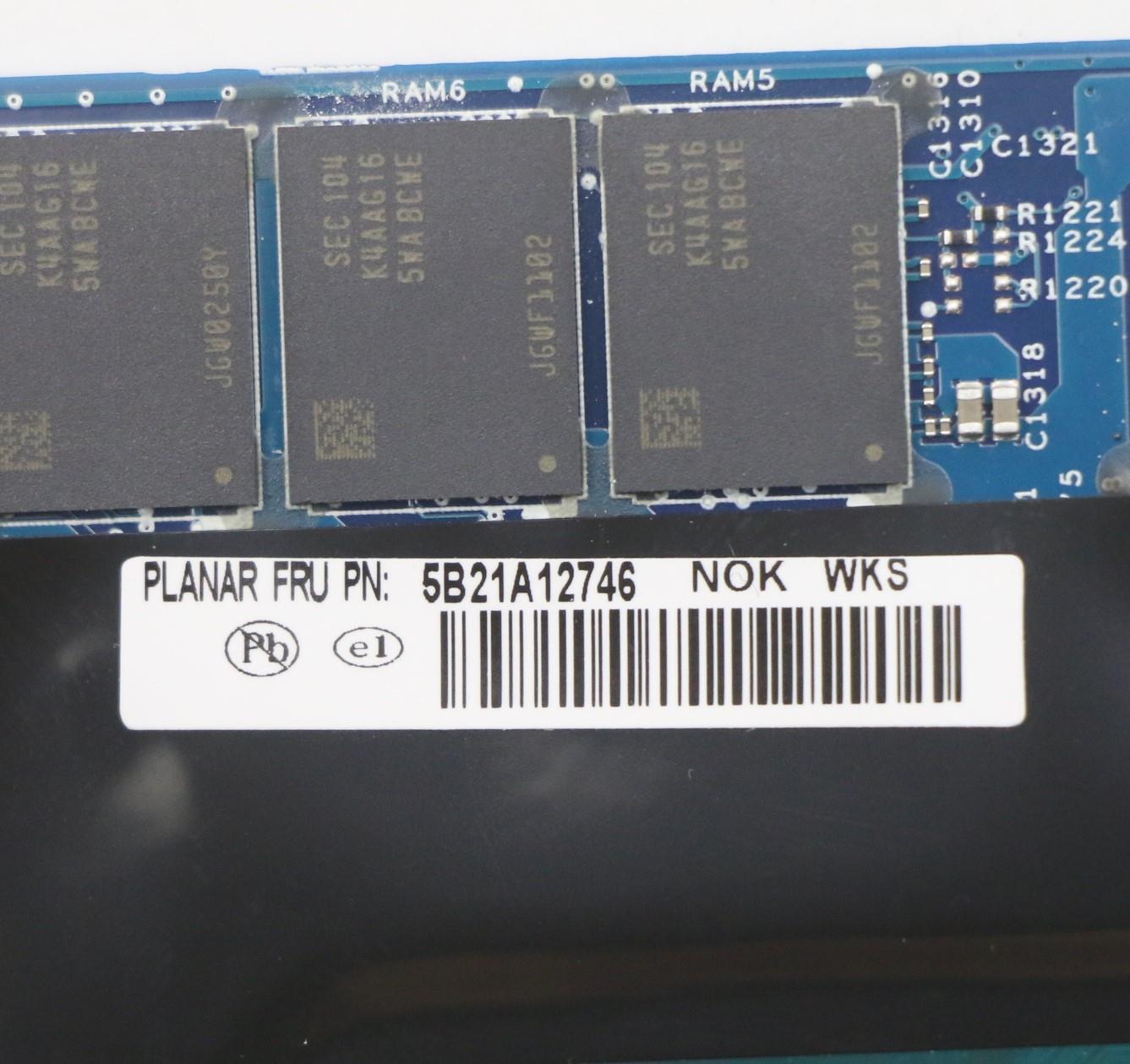 Lenovo Bdplanar I7-1165G7 16G Ydt Nok - 5B21A12746