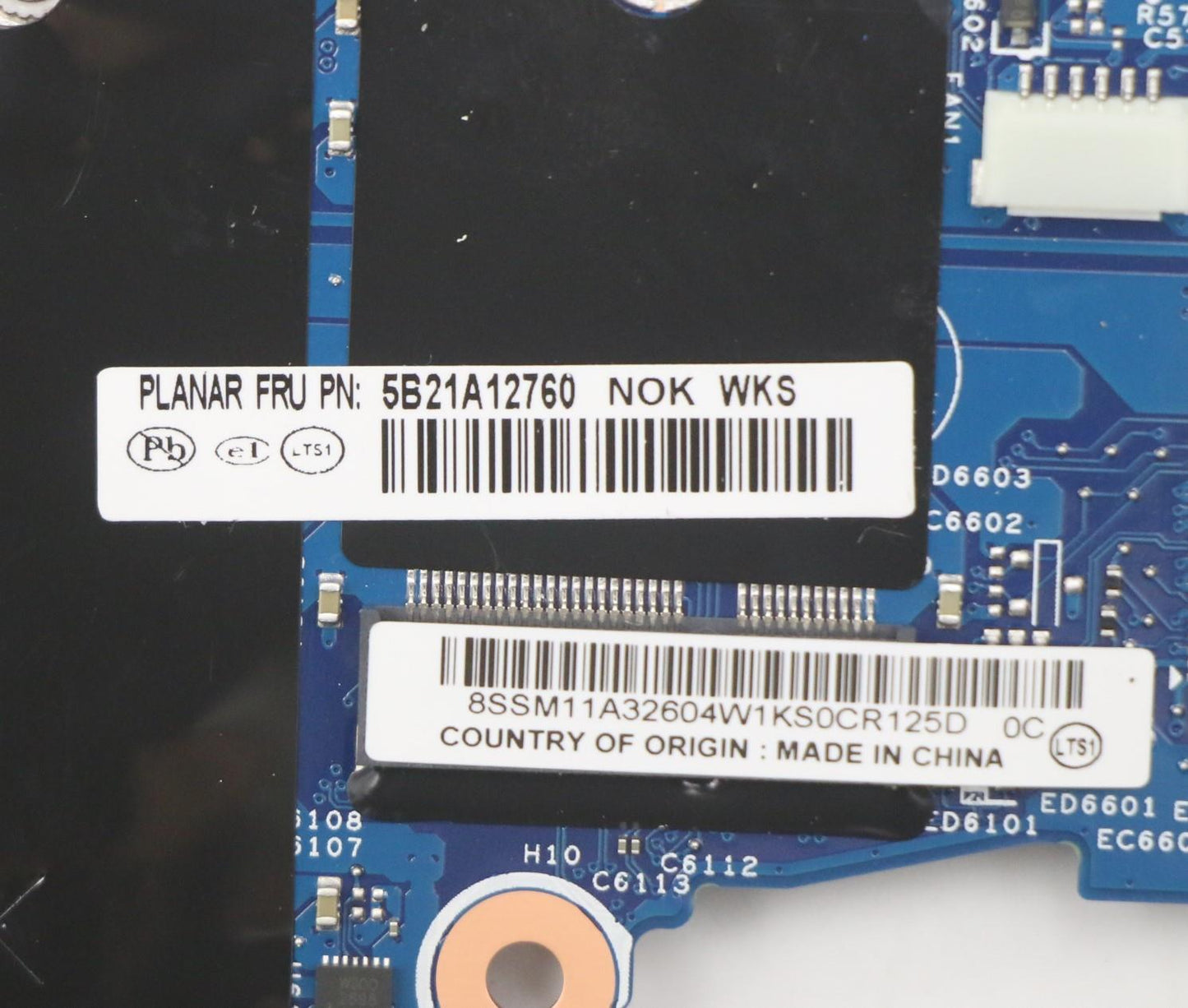 Lenovo Bdplanar I5-1135G7 16G Ydt Nok - 5B21A12760