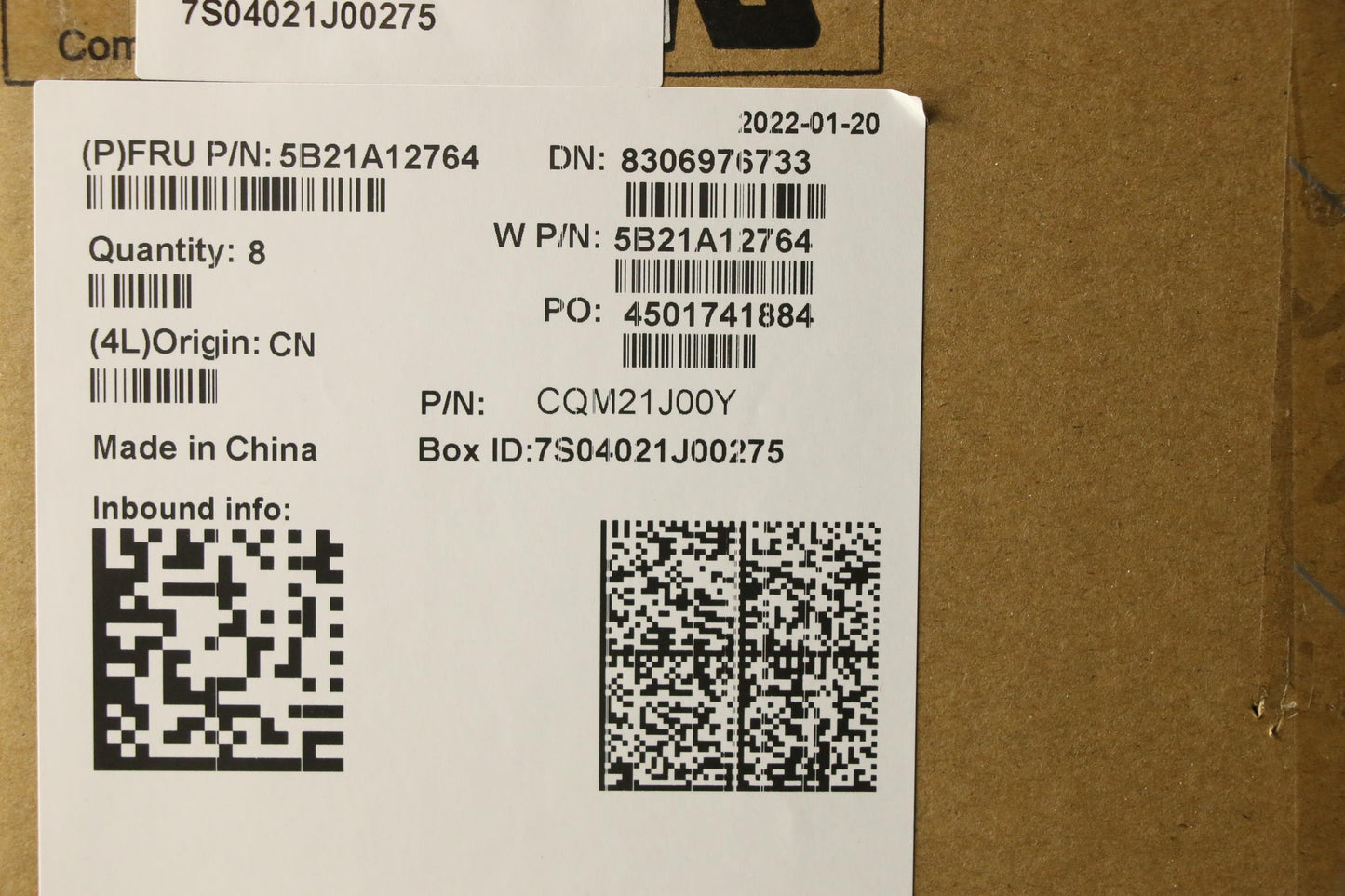 Lenovo Bdplanar I7-1165G7 16G Ydt Nok - 5B21A12764