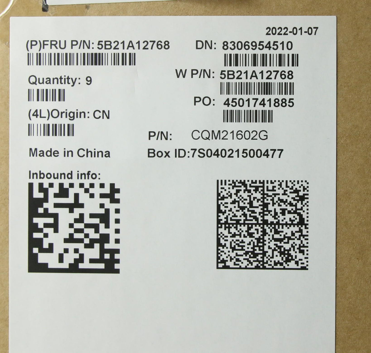 Lenovo Bdplanar Fli5-1145G7 Vp16G Ydt - 5B21A12768
