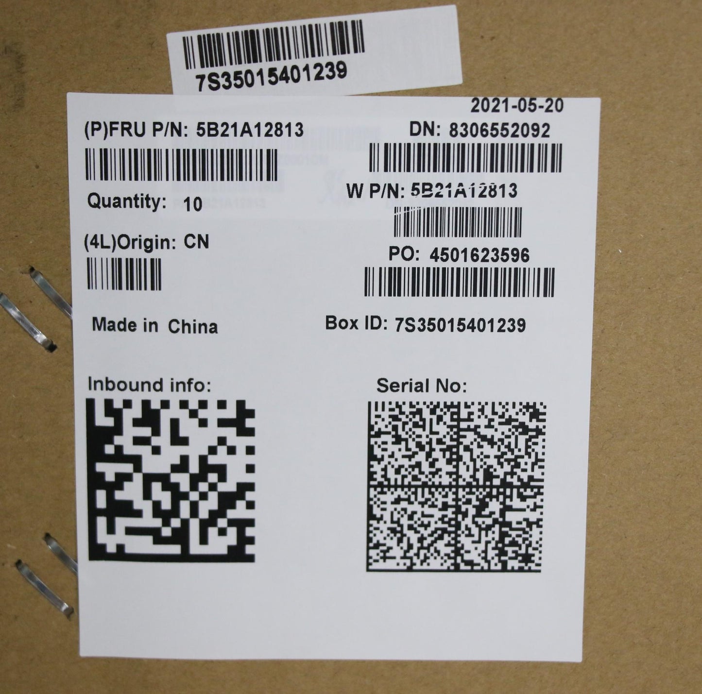 Lenovo Bdplanar I5-1135G7 16G Yft Nok - 5B21A12813