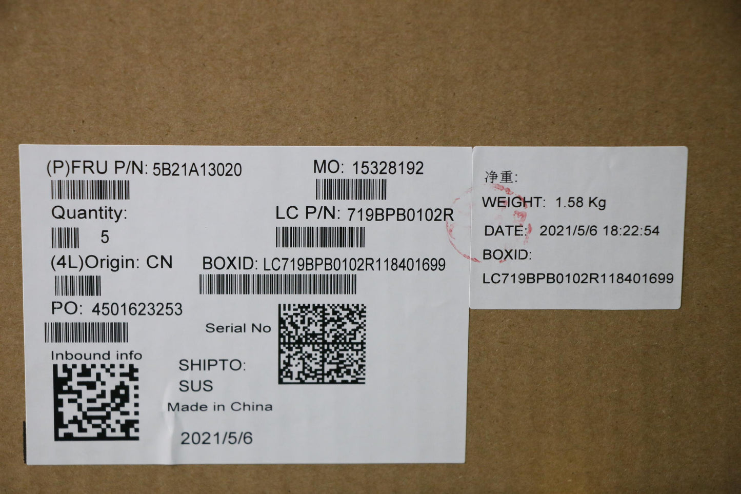 Lenovo Bdplanar Uhd P7505,Ssd,Win,Na, - 5B21A13020