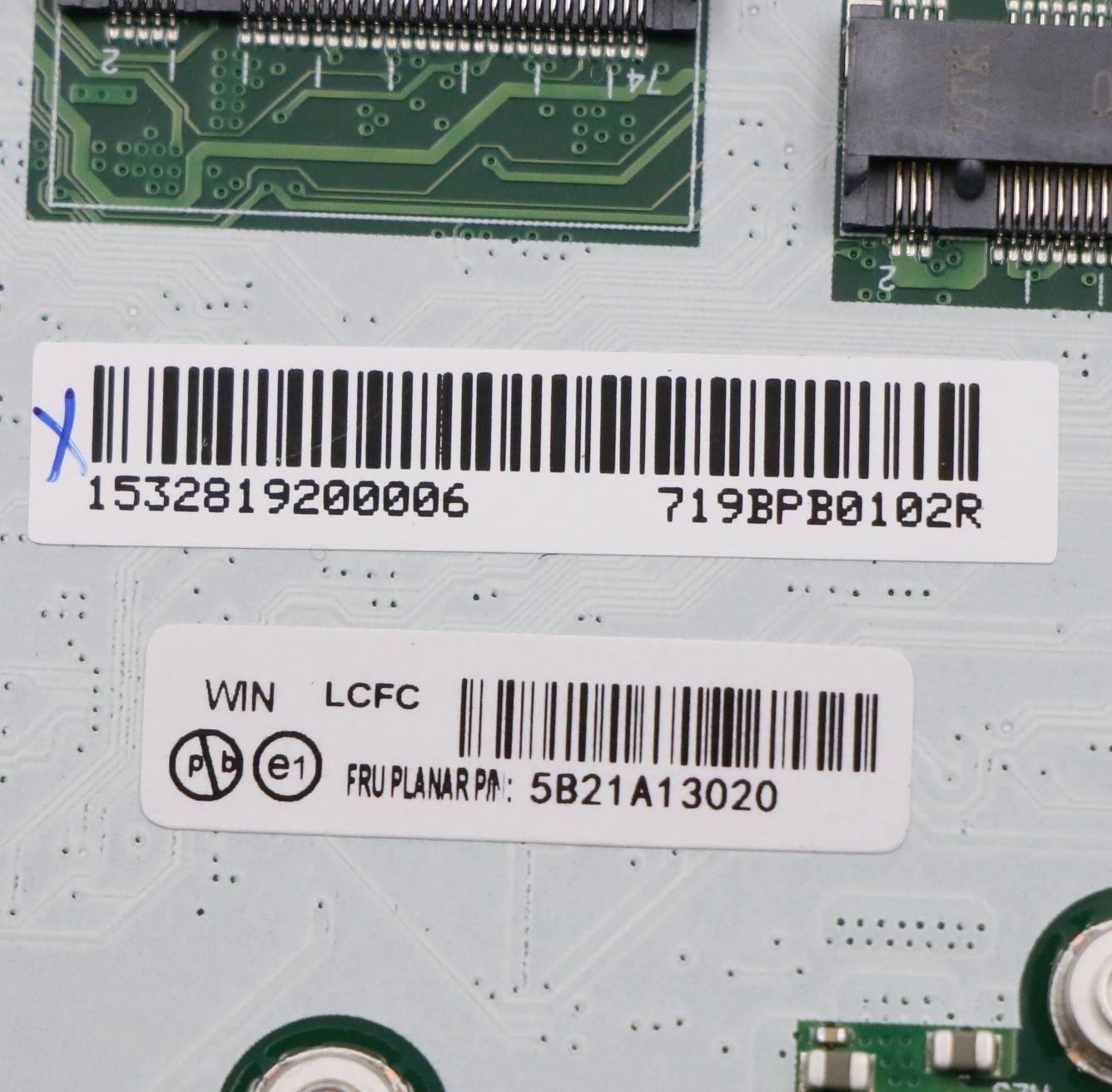 Lenovo Bdplanar Uhd P7505,Ssd,Win,Na, - 5B21A13020