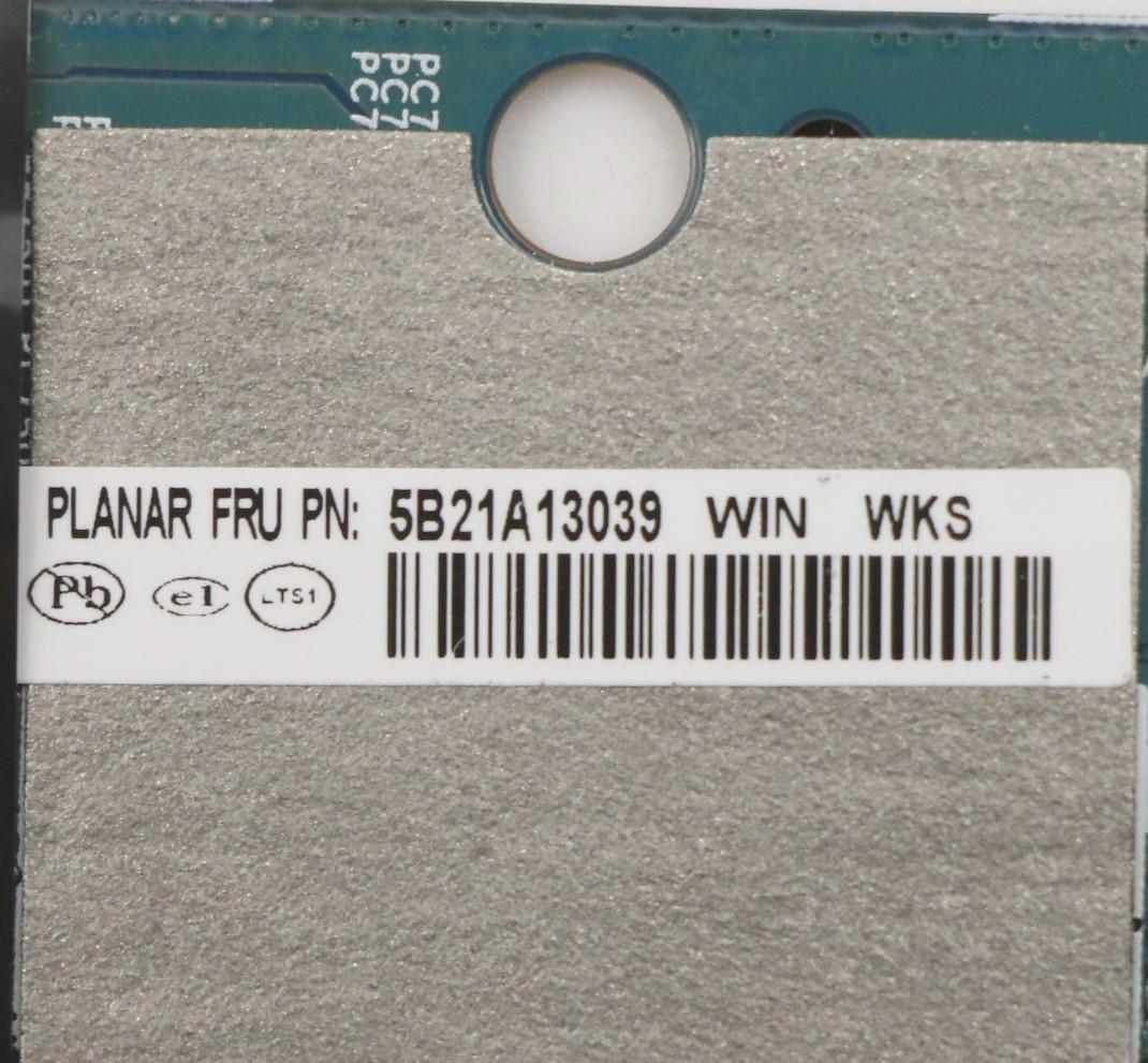 Lenovo Motherboard with i5-1140G7, vPro, 8+8G, YdT for Windows - 5B21A13039