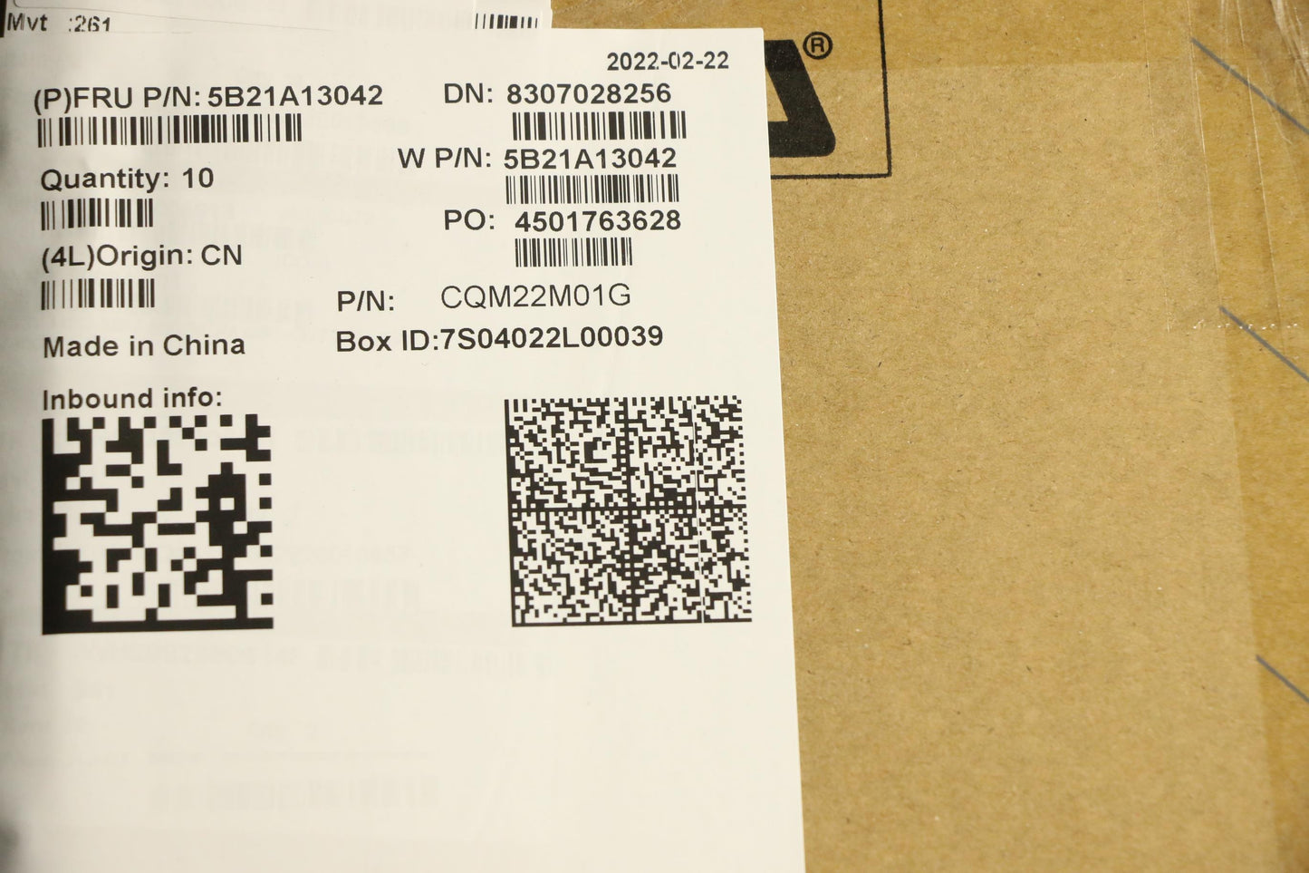 Lenovo Bdplanar I5-1140G7 Vp8+8Gydt2 - 5B21A13042