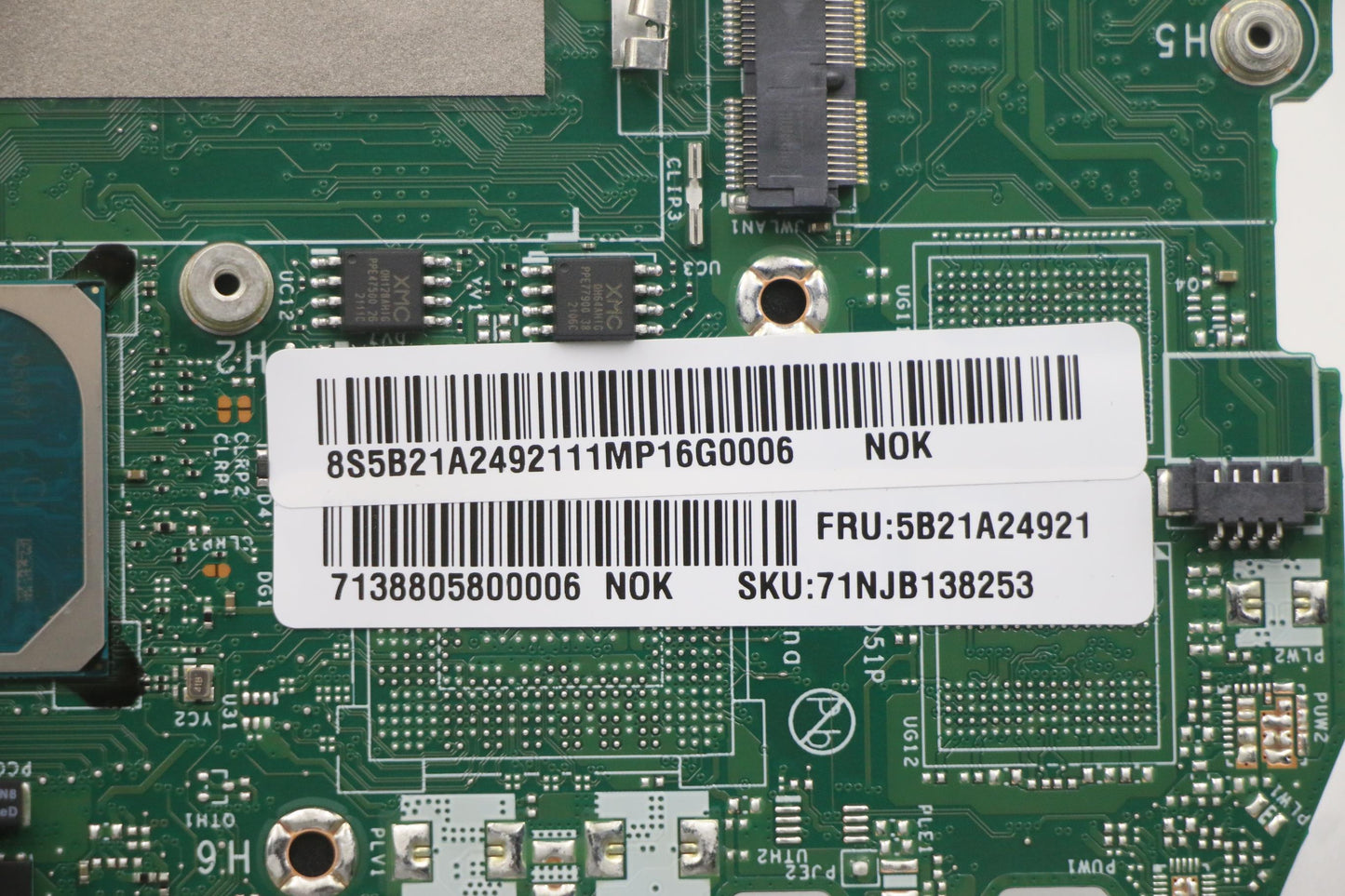 Lenovo Bdplanar Mbc20Vd Nok I3_Uma8G_ - 5B21A24921
