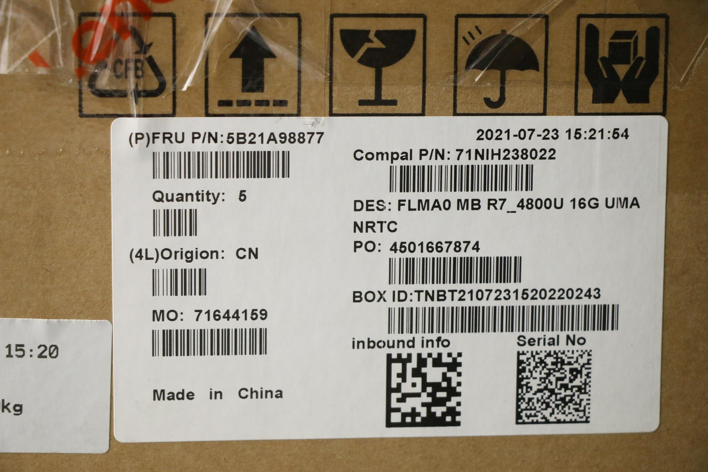 Lenovo Bdplanar Mb C81Ym Nok R74800U - 5B21A98877