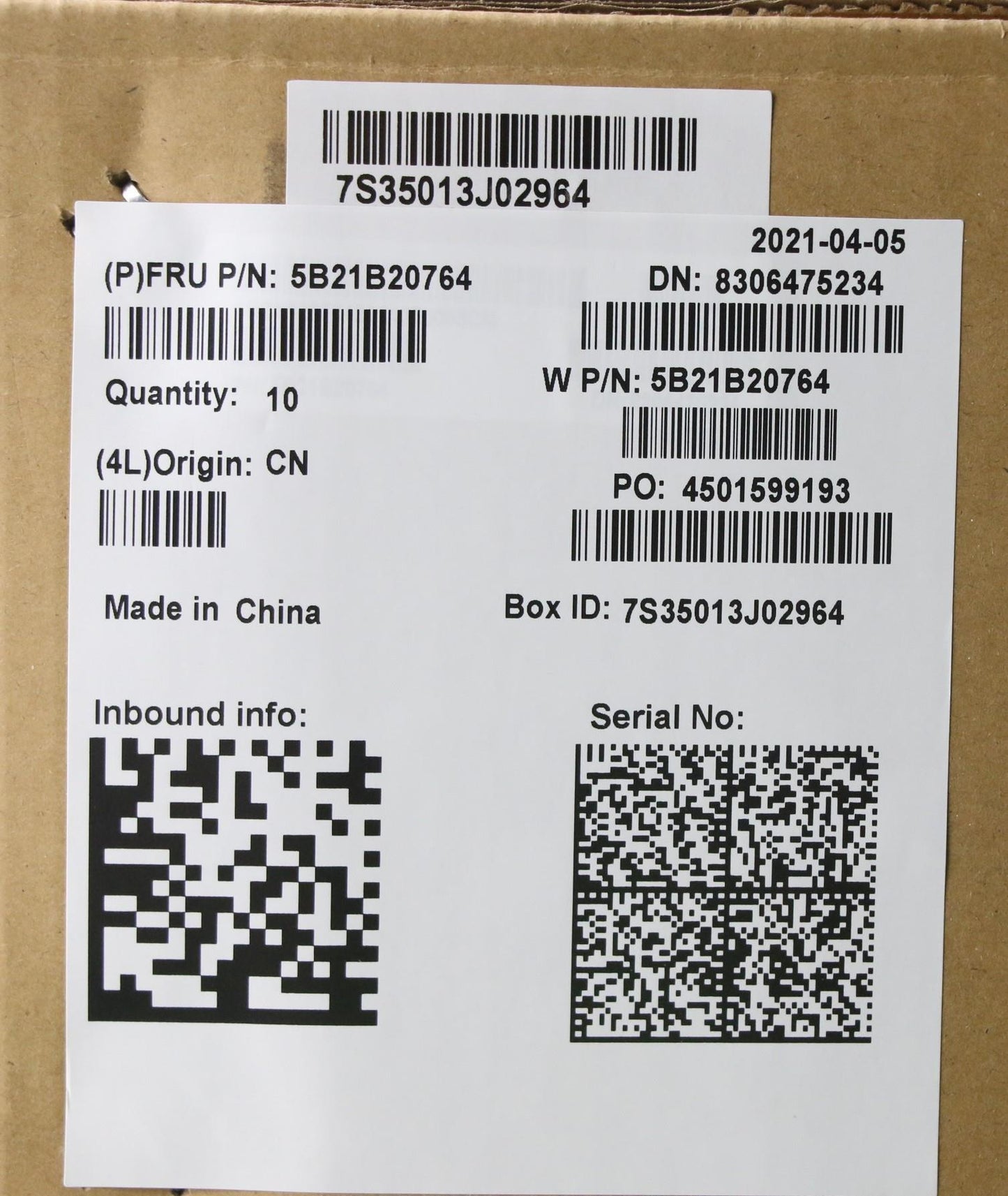 Lenovo Bdplanar Mb W 81X3 Win I51035G - 5B21B20764