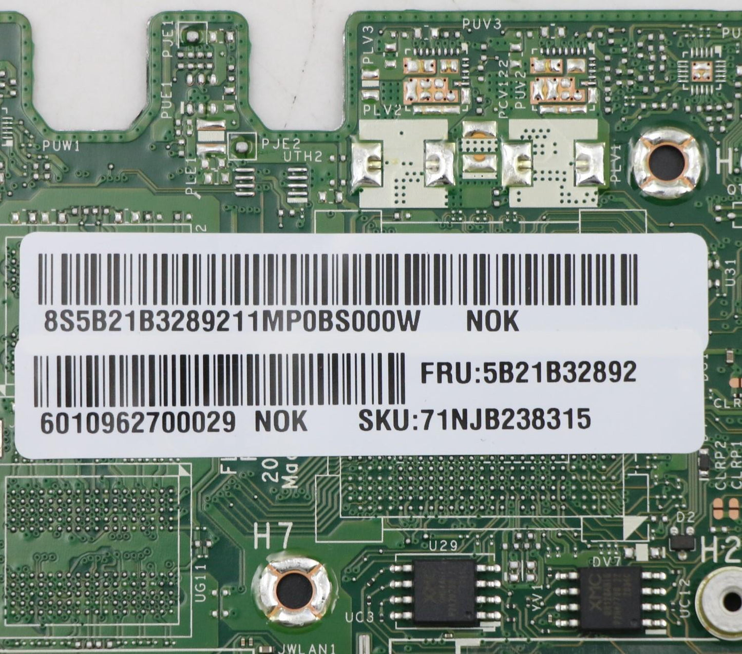 Lenovo Bdplanar Mbc20Ve Nok I5 Uma8G_ - 5B21B32892