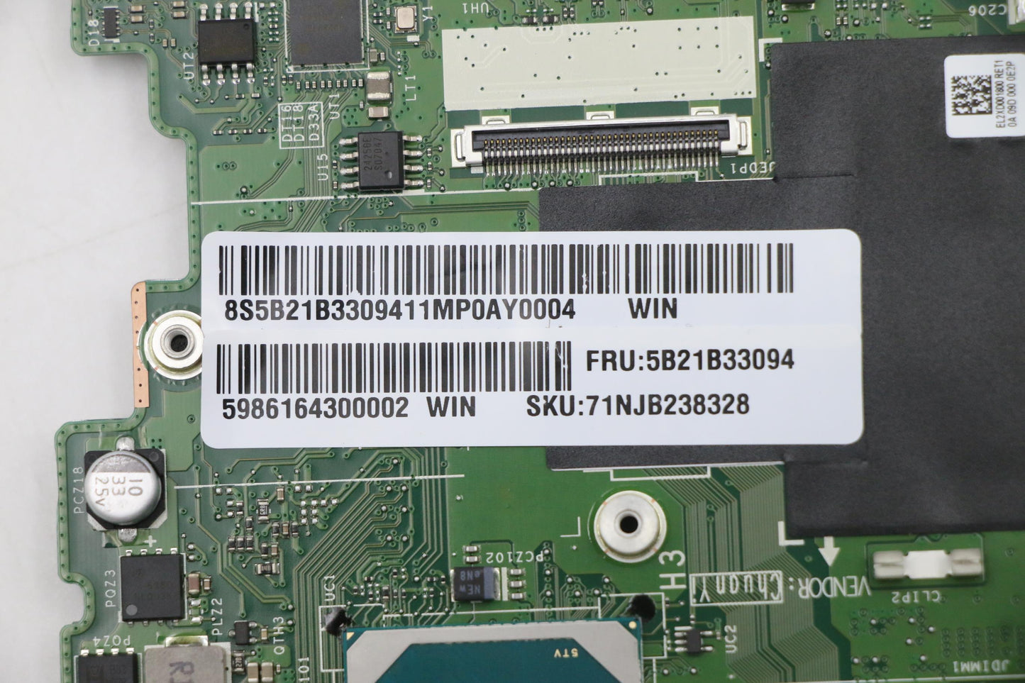 Lenovo Bdplanar Mbc20Ve Win I5 Mx4508 - 5B21B33094