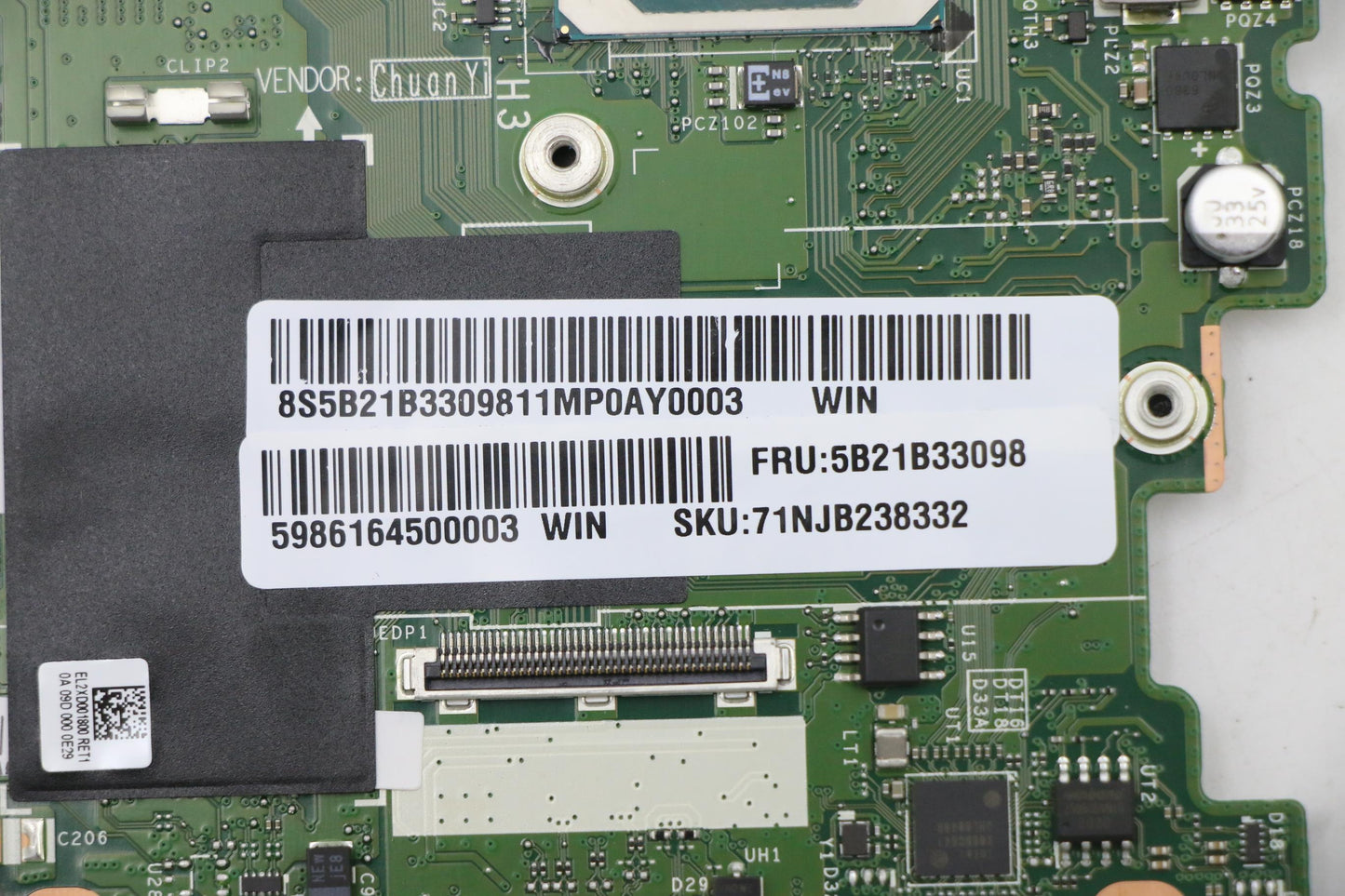 Lenovo Bdplanar Mbc20Ve Win I7 Mx4508 - 5B21B33098