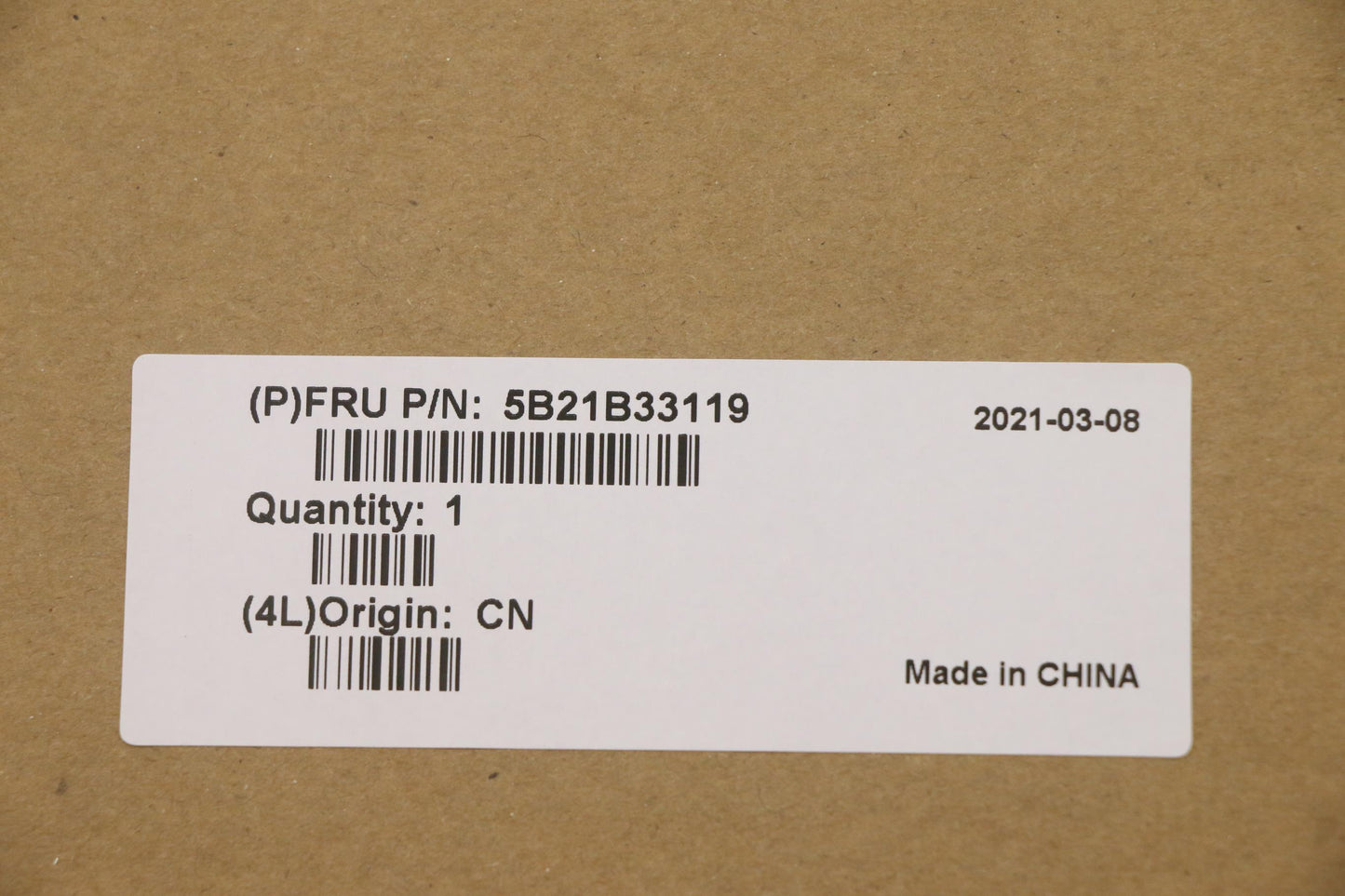 Lenovo Motherboard W82HS with Intel i3-1115G4 Processor, 4GB RAM - 5B21B33119