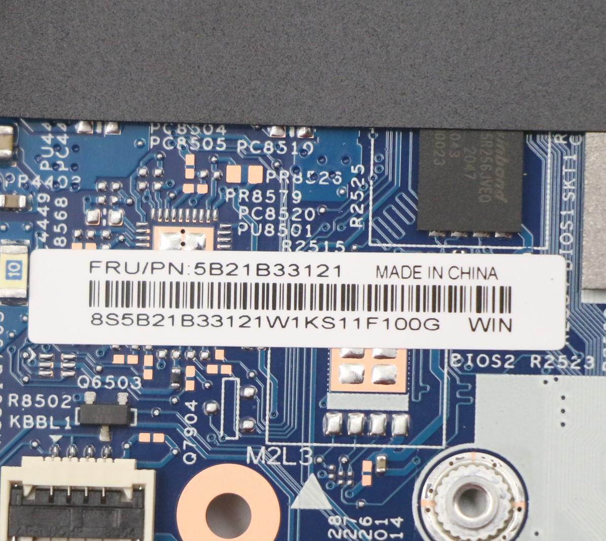 Lenovo Motherboard, i3-1115G4, UMA, 8GB RAM, Windows - 5B21B33121