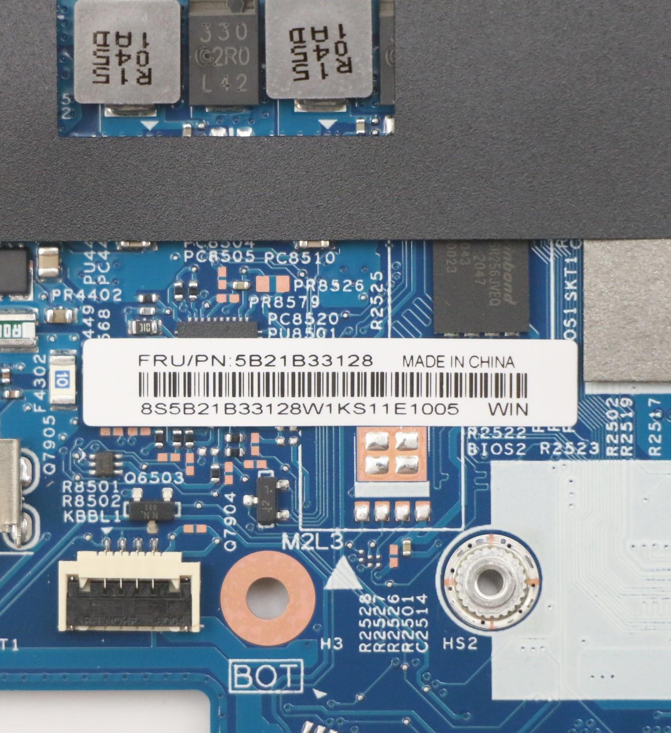 Lenovo Bdplanar Mb W 82Hs Win I71165G - 5B21B33128