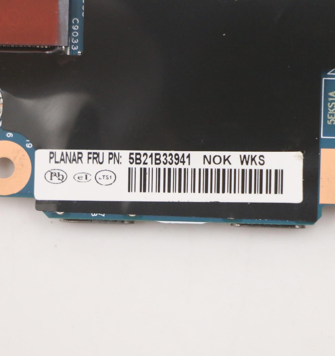 Lenovo Bdplanar Nok,I7-1160G7,16G,Ytp - 5B21B33941