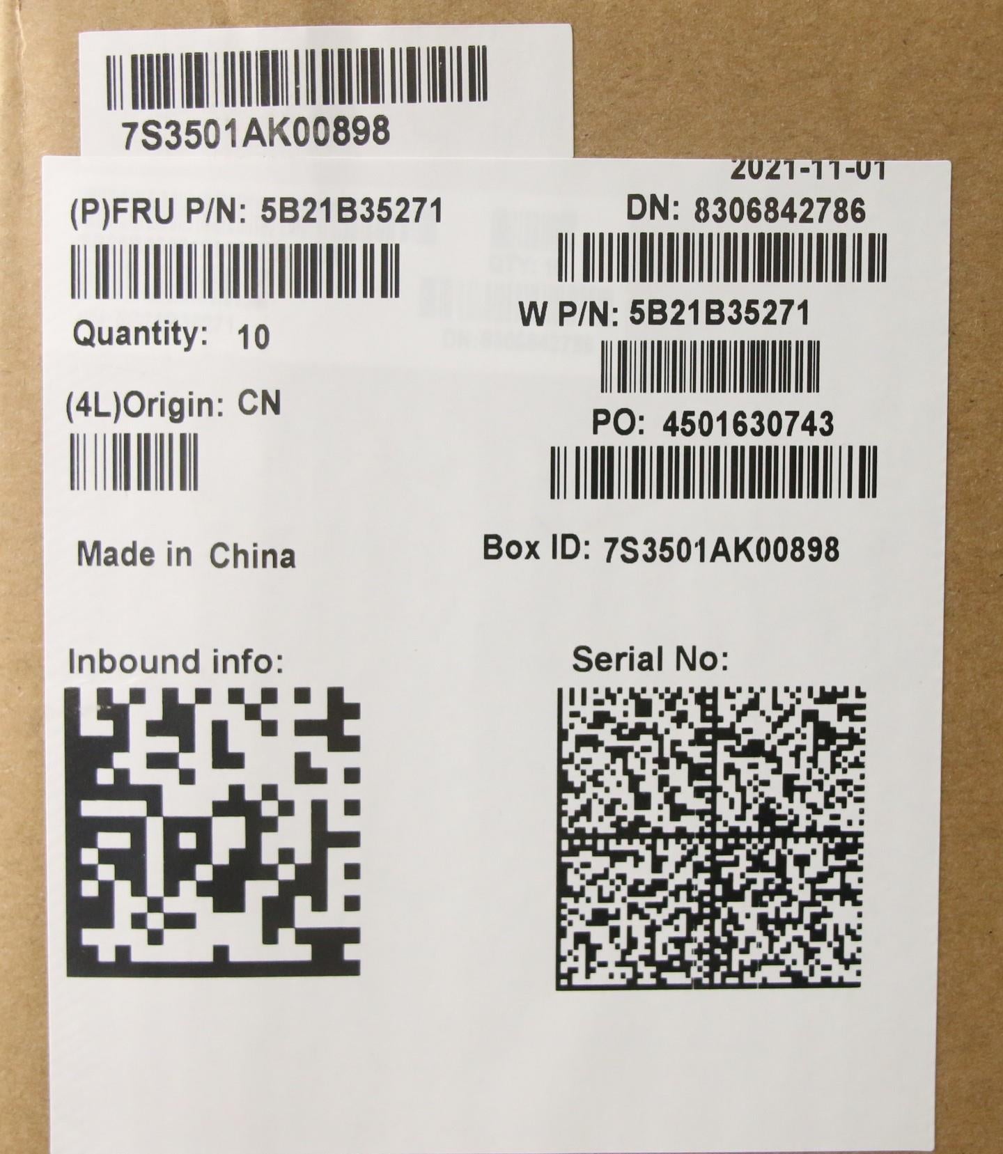 Lenovo BDPLANAR Intel i5-8250U, NvPro, Y-TPM, WIN - 5B21B35271