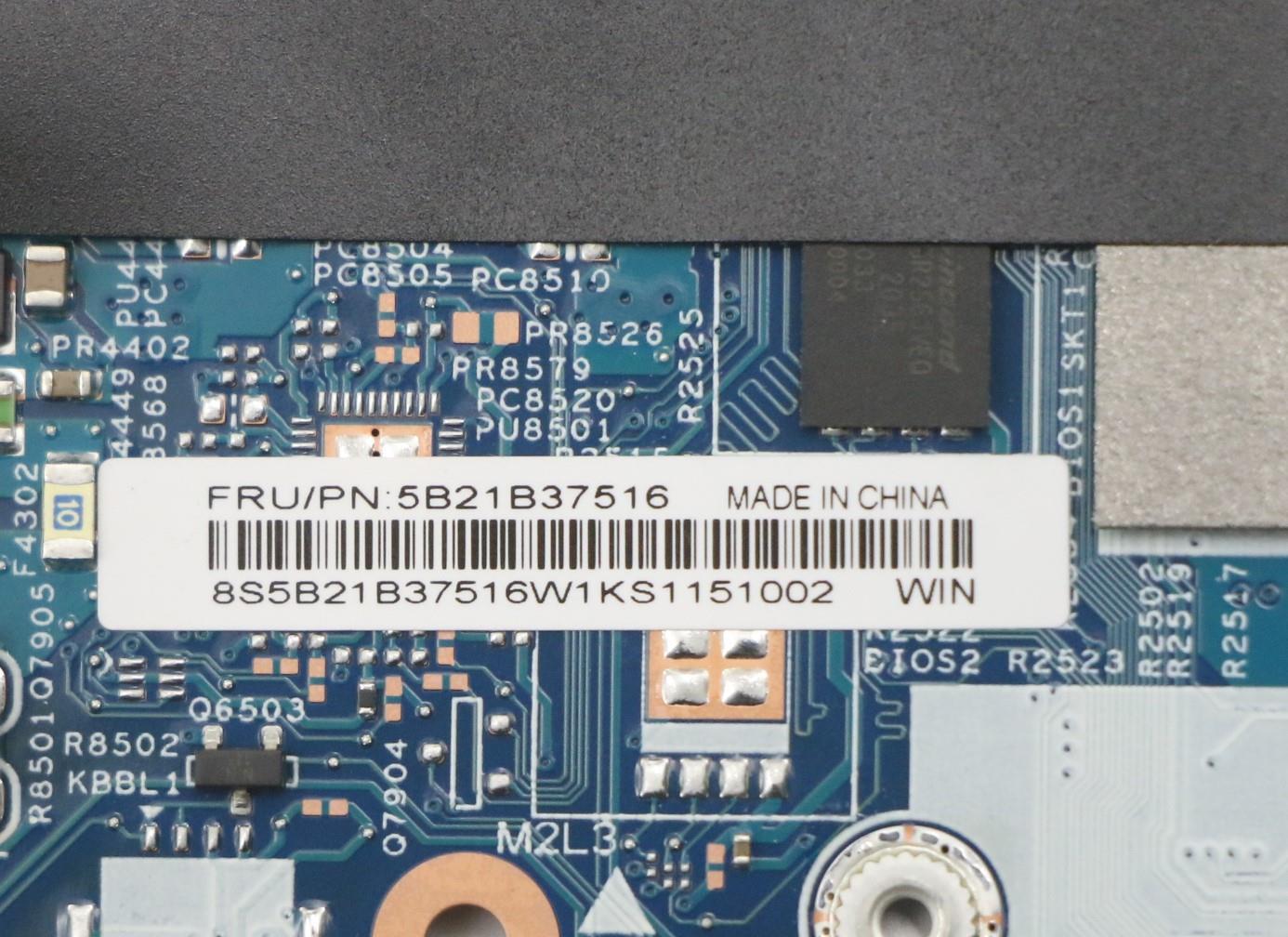 Lenovo Bdplanar Mb W 82Ht Win I71165G - 5B21B37516