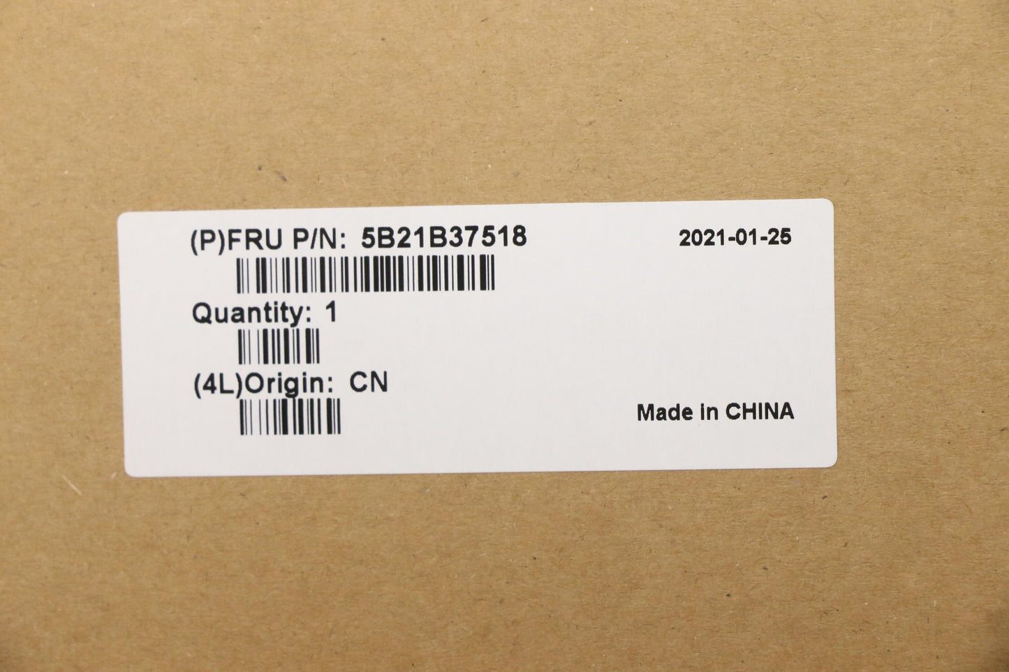 Lenovo BDPLANAR MB W 82HT, WIN, i7-1165G7 UMA 16G - 5B21B37518