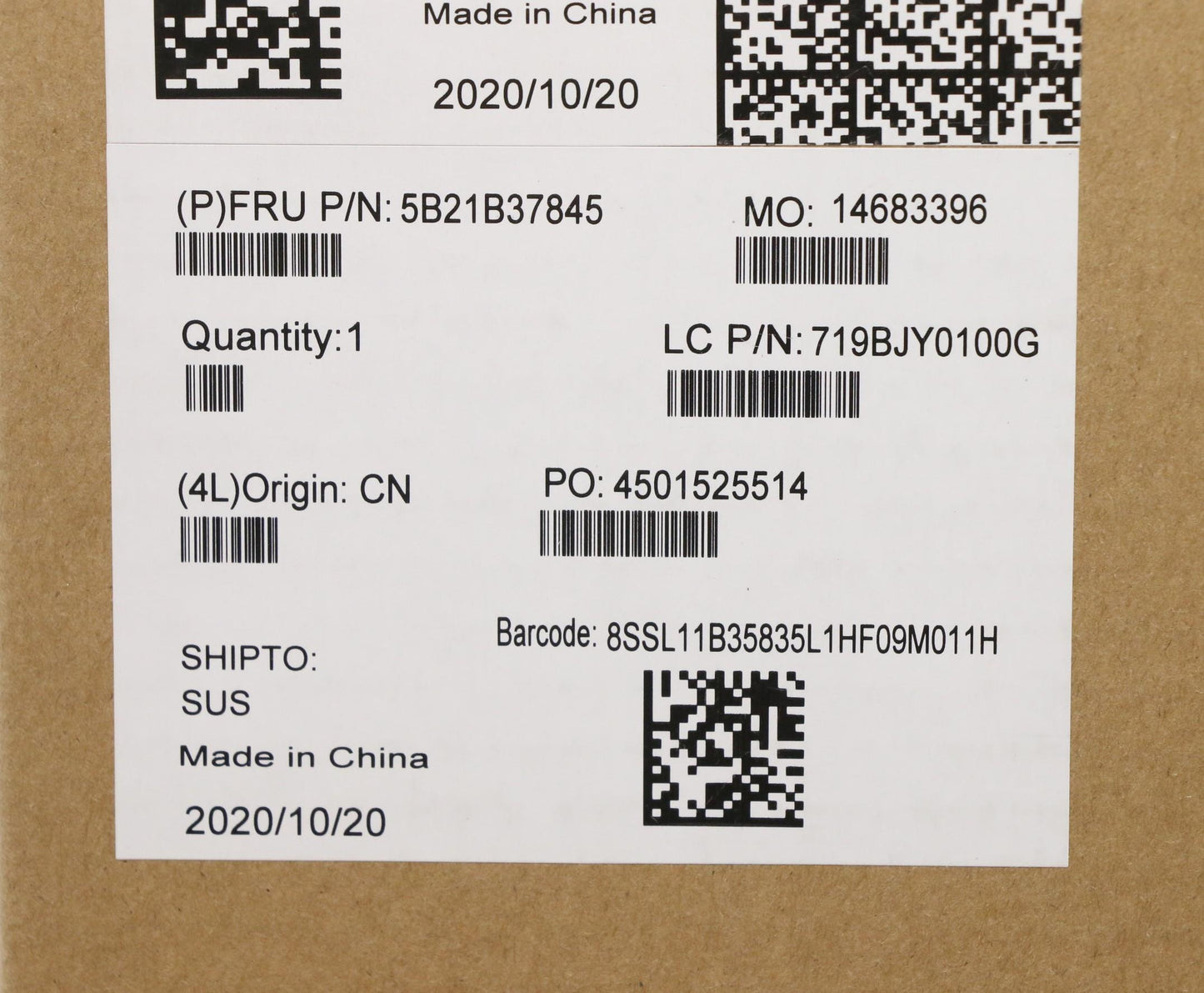 Lenovo Bdplanar I5-L16G7,Ytpm2,Wb,Wwa - 5B21B37845