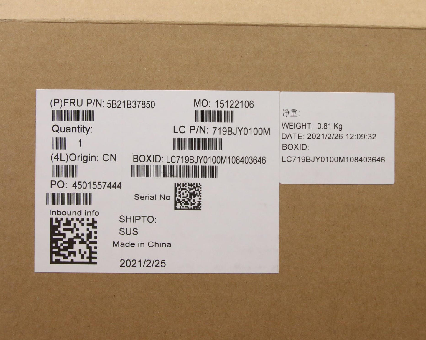 Lenovo Bdplanar I5-L16G7,Ytpm2,Wb,Wla - 5B21B37850
