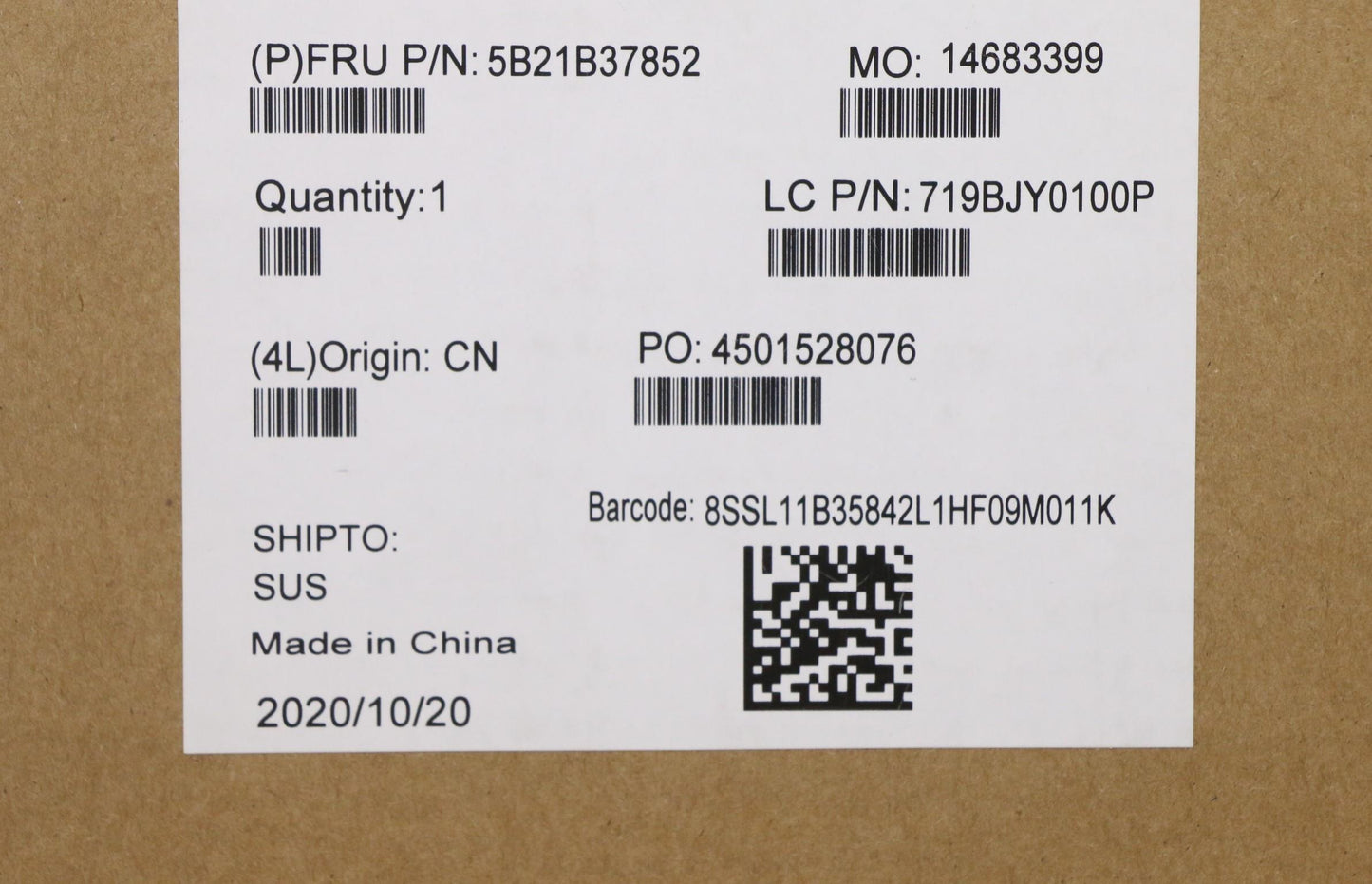 Lenovo Bdplanar I5-L16G7,Ytpm2,Wb,Wwa - 5B21B37852