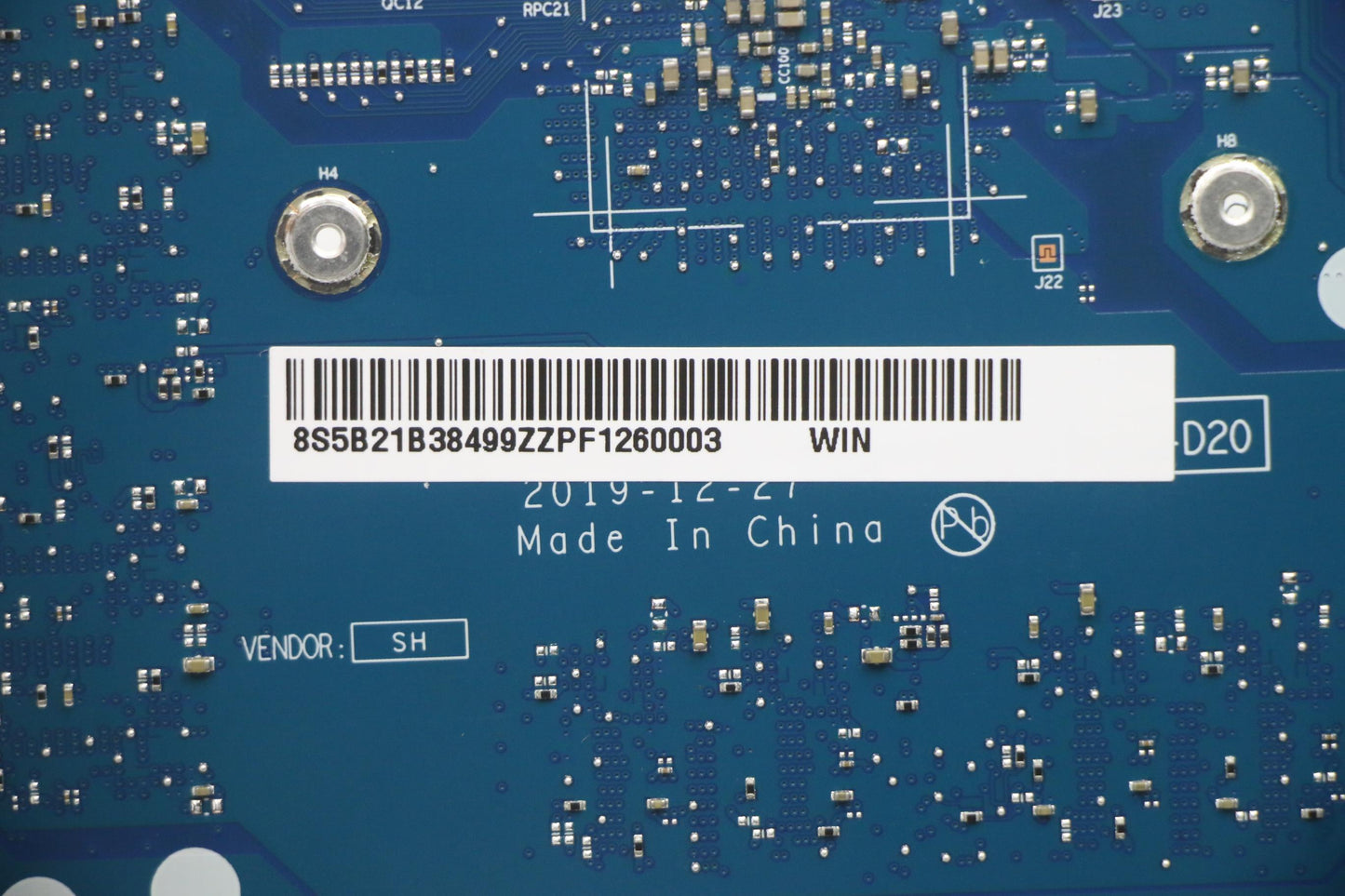 Lenovo Bdplanar Mb L 82C2 Win N4020_U - 5B21B38499